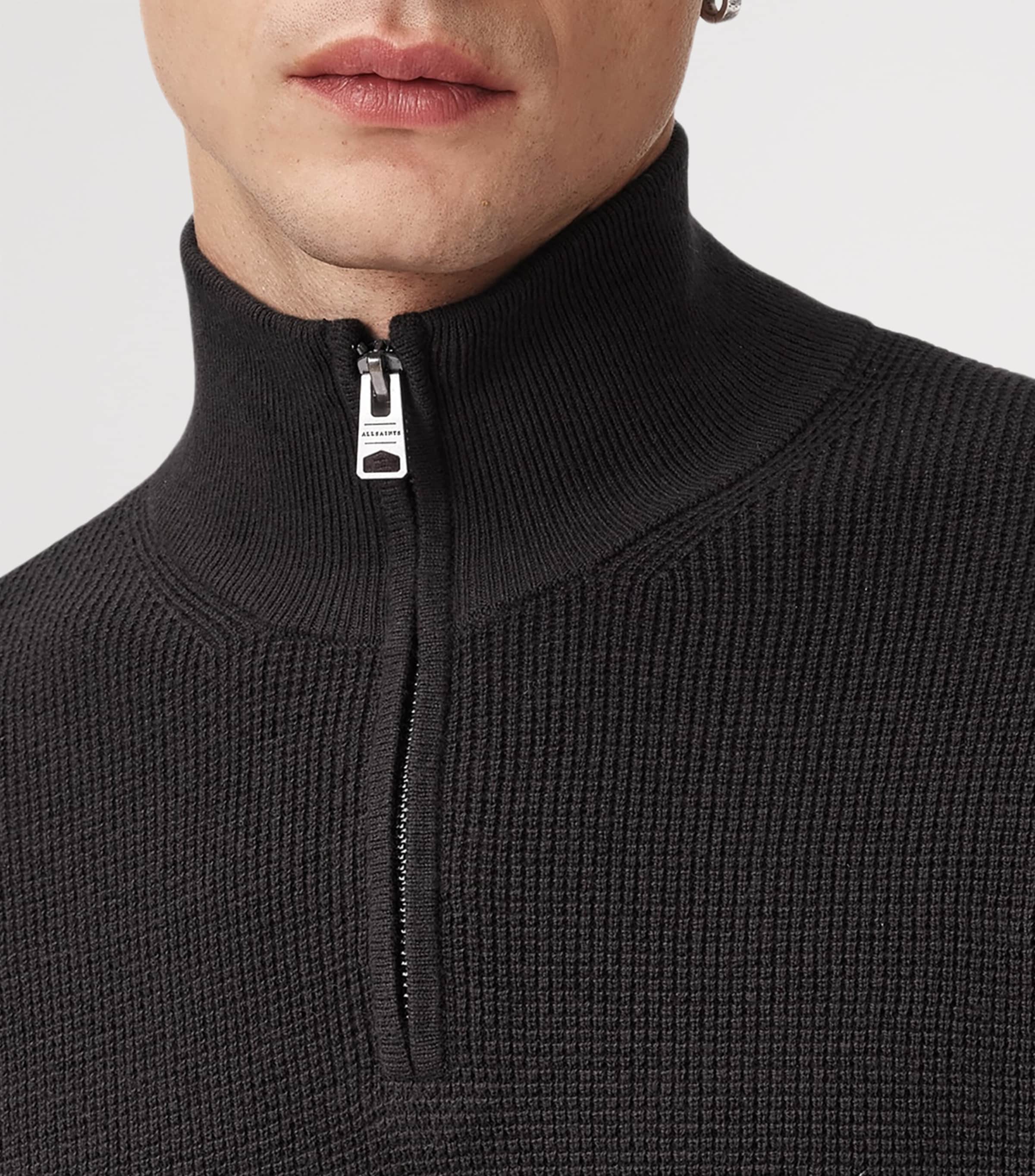 Aspen Quarter-Zip Sweater ESPRESSO BROWN Image 7