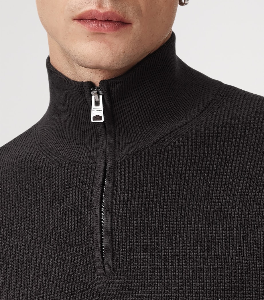 Aspen Quarter-Zip Sweater ESPRESSO BROWN Image 7