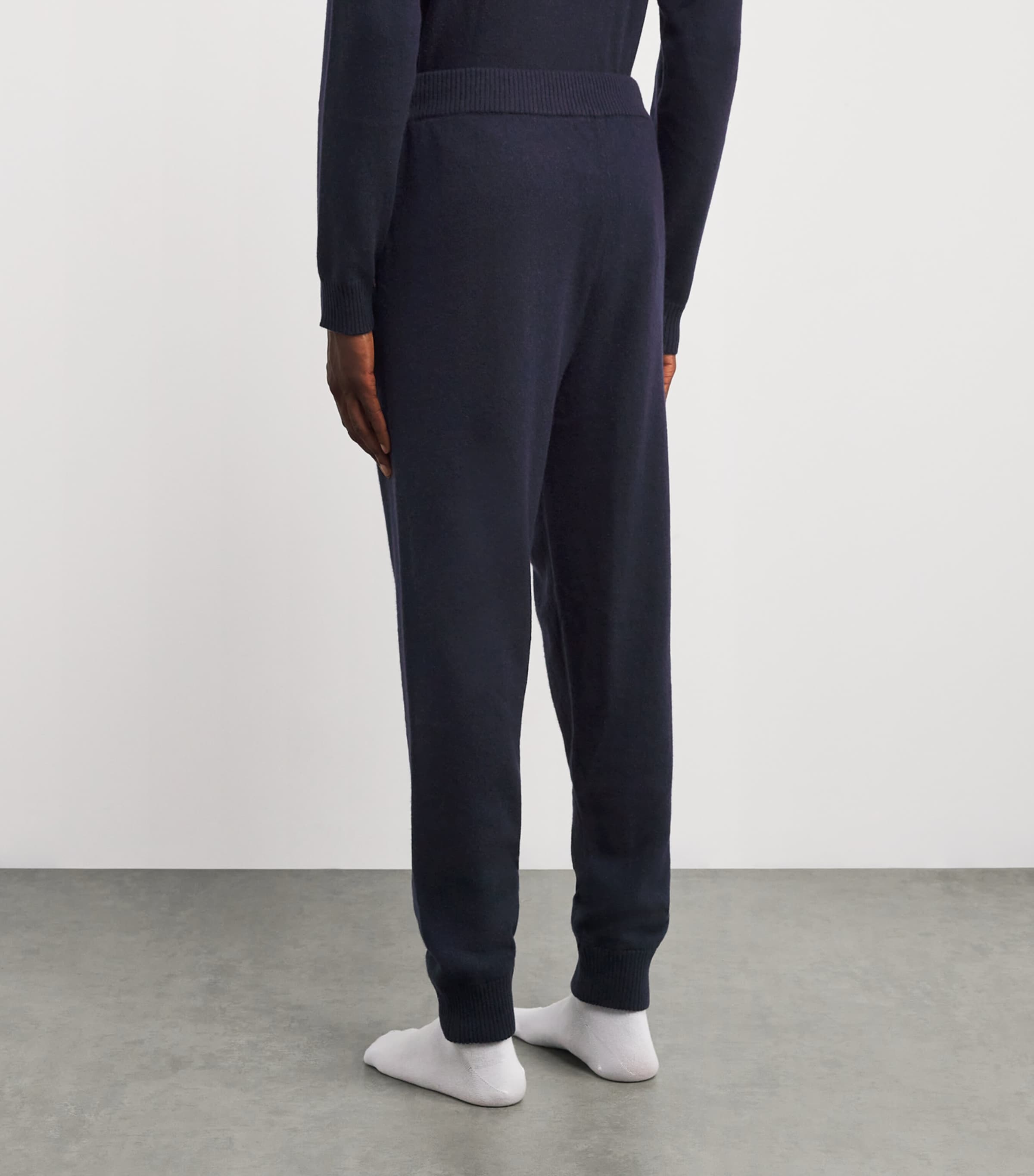 Cashmere Finley Sweatpants NAVY Image 4