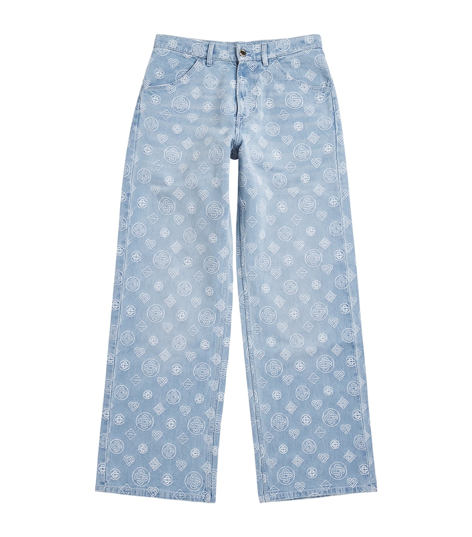 Monogram Relaxed Jeans WASHED MONOGRAM Image 1