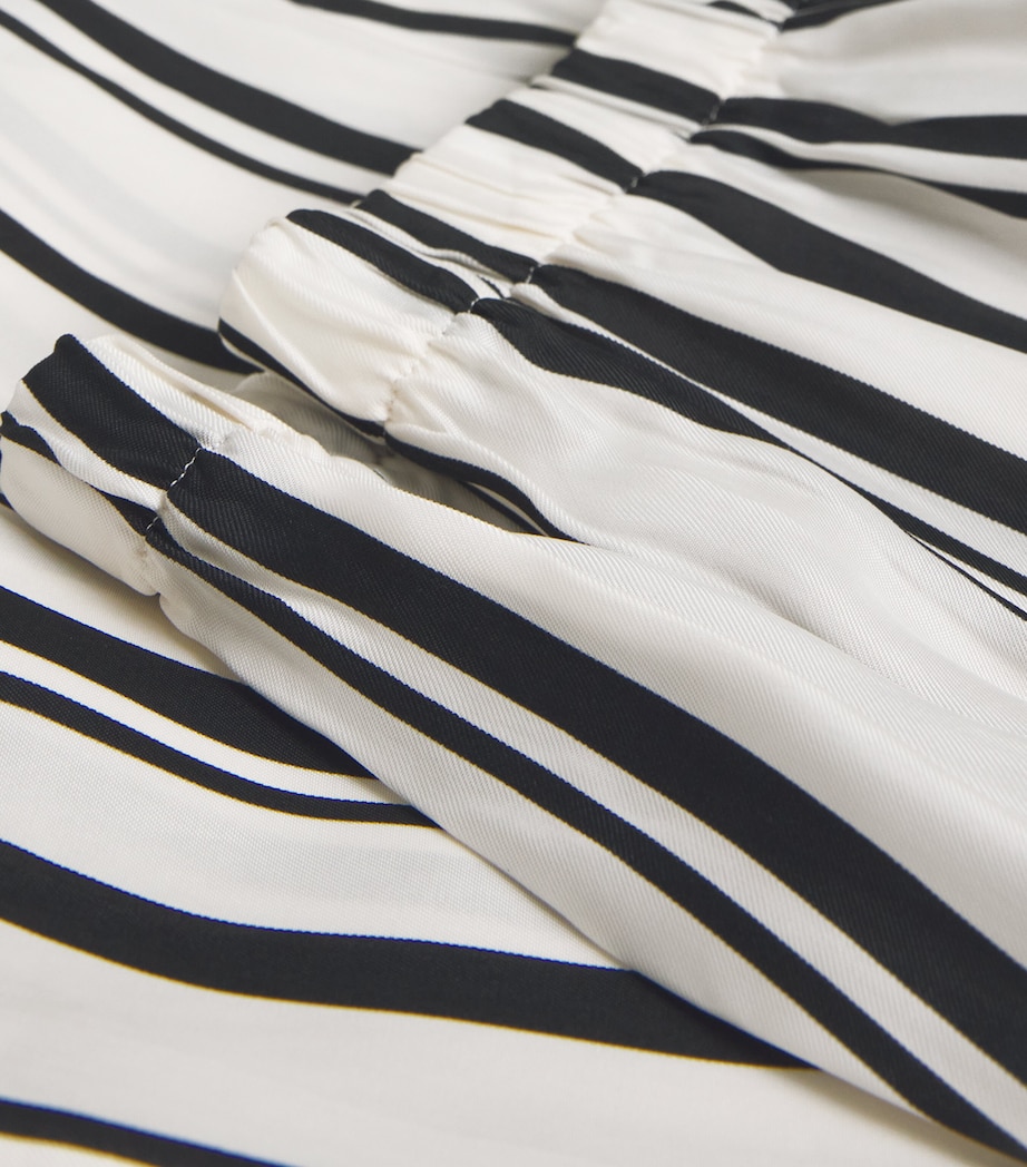 Satin Stripe Elain Trousers PRINT Image 5