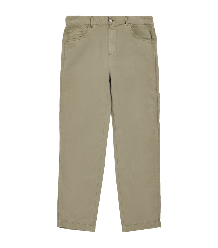 7 For All Mankind Mens Hybrid Joggers Green Image 1
