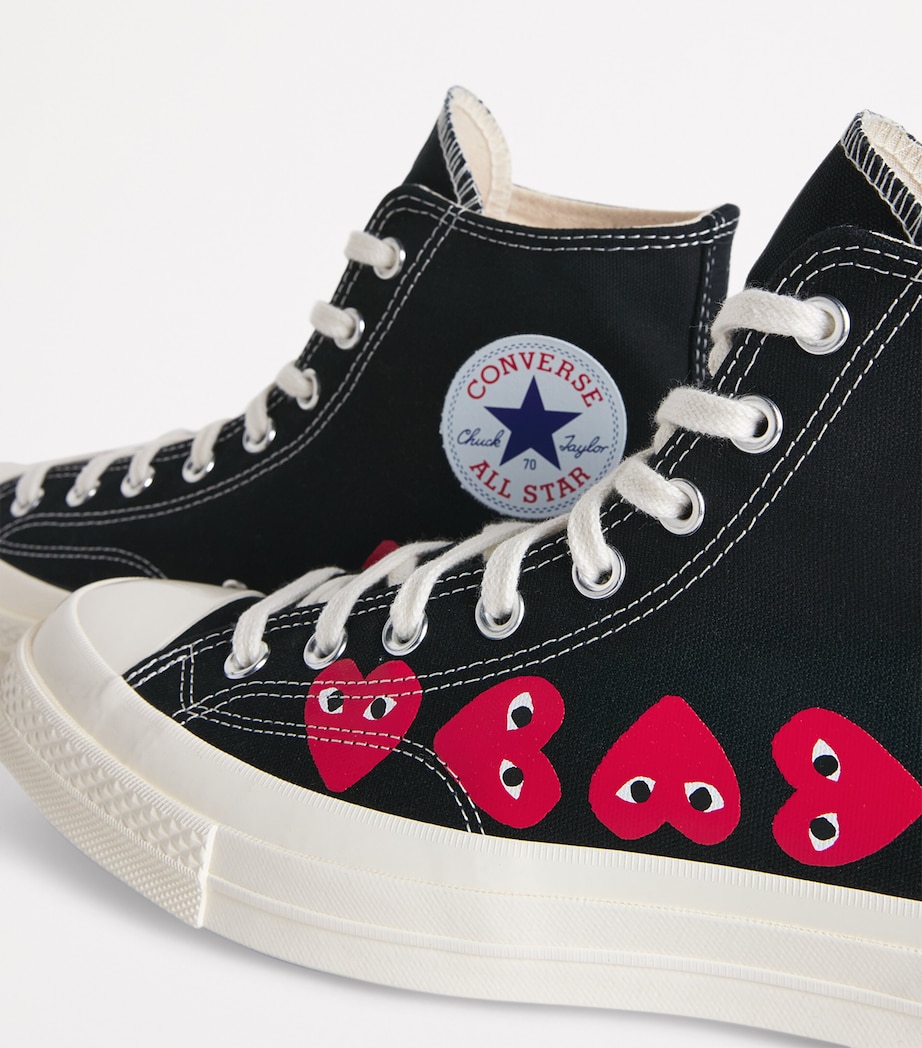 x Converse Heart Chuck Taylor All Star '70 High-Top Sneakers BLACK Image 7