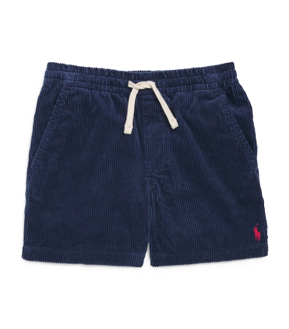 Cotton Corduroy Shorts (2-7 Years) CLASSIC BLUE Image 1