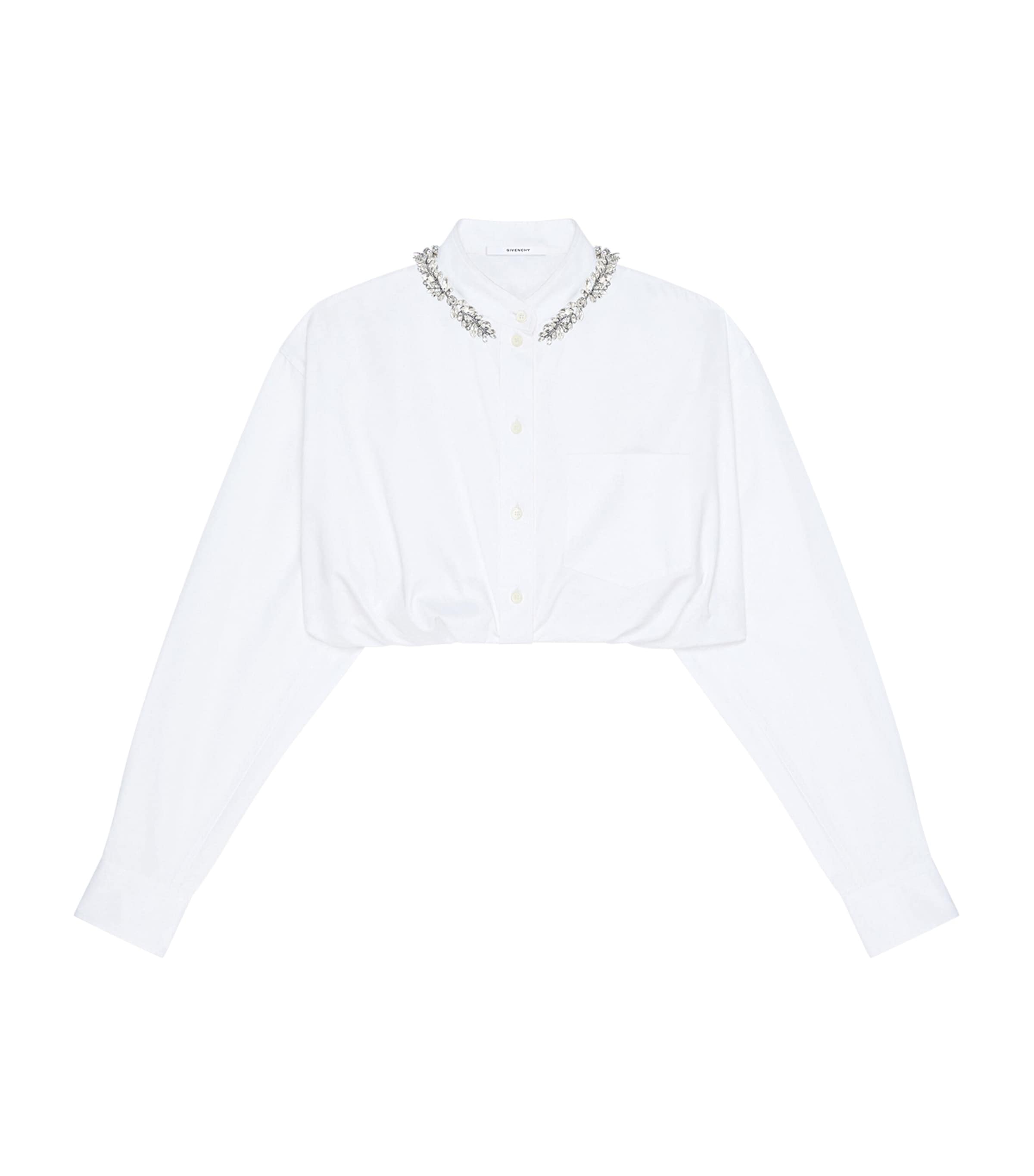 Givenchy Cotton Embroidery-detail Shirt
