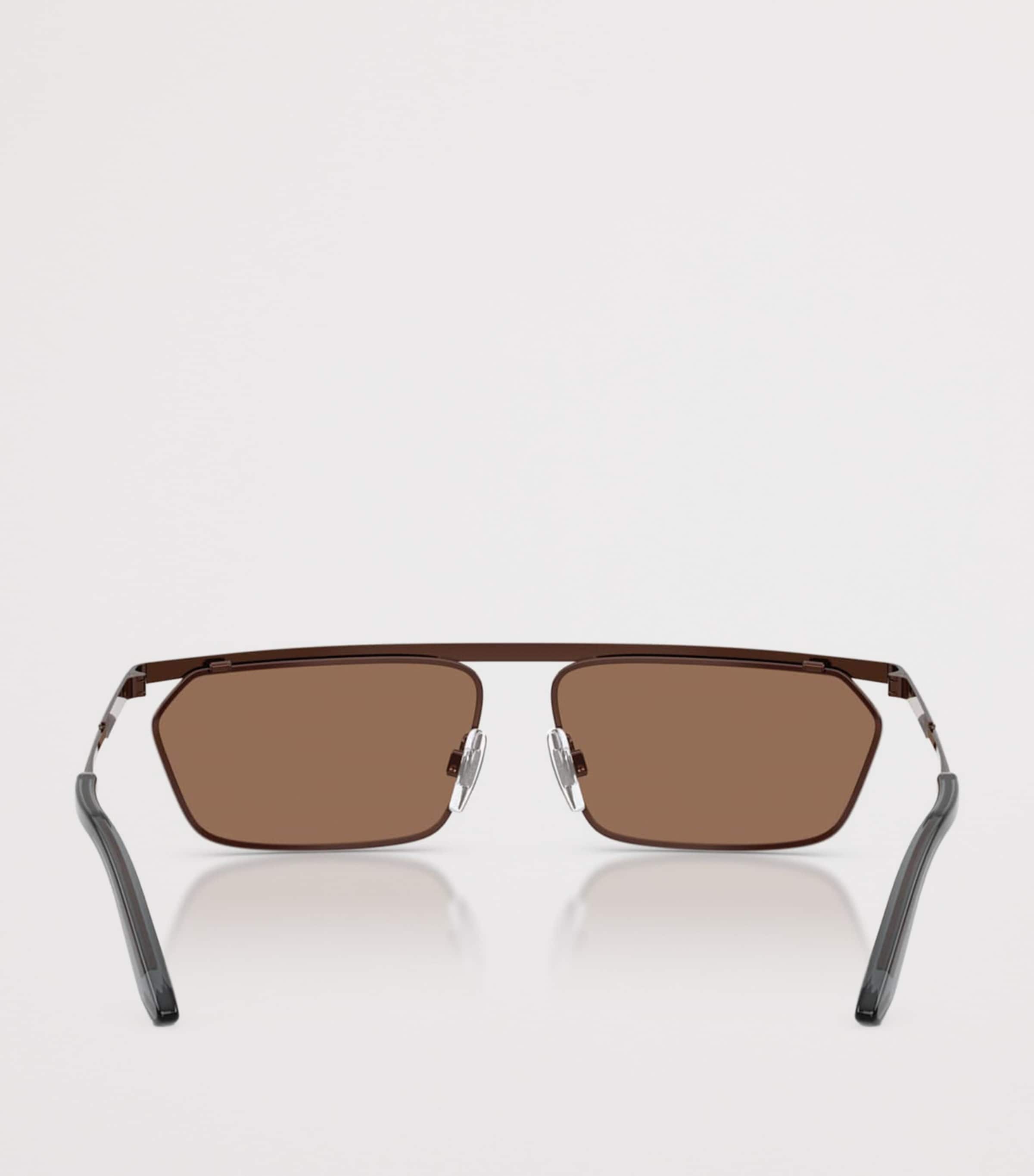 Dolce&Gabbana Metal DG2327 Classic Rectangle Sunglasses Image 4