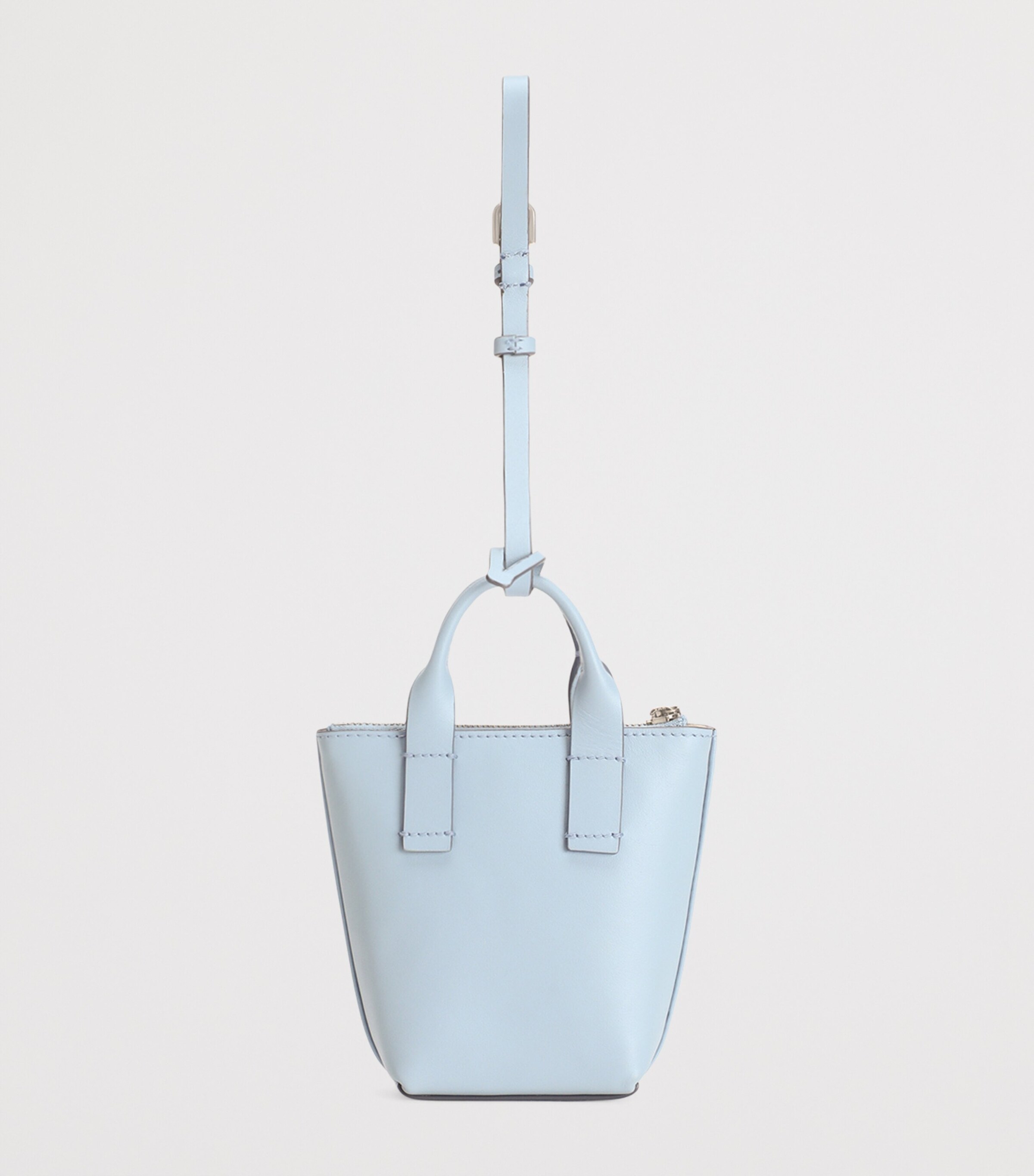 Dolce&Gabbana Calfskin Adamo Mini Bag Charm Light Blue Image 2