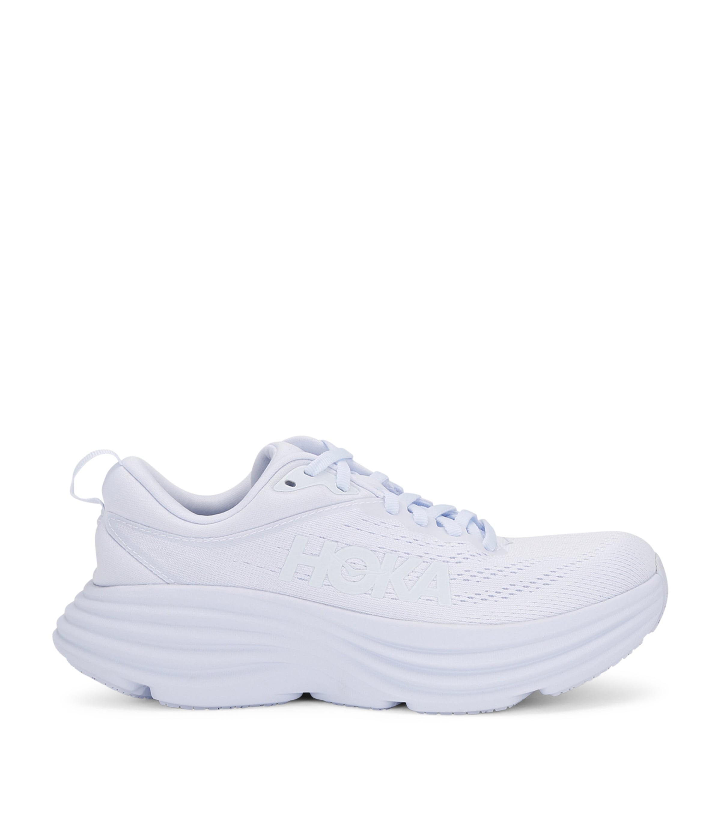 Hoka Bondi 8 Running Shoe In White