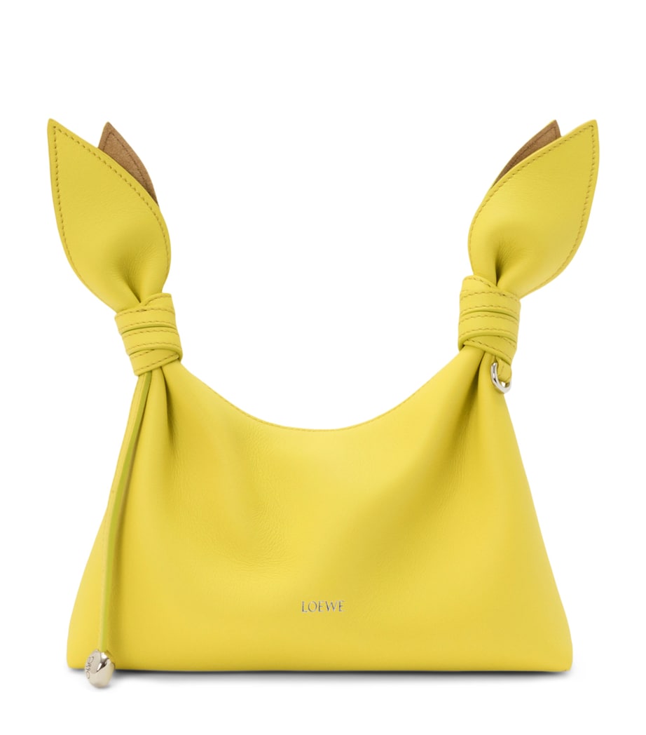 LOEWE Mini Leather Scarf Shoulder Bag Lemon Image 1