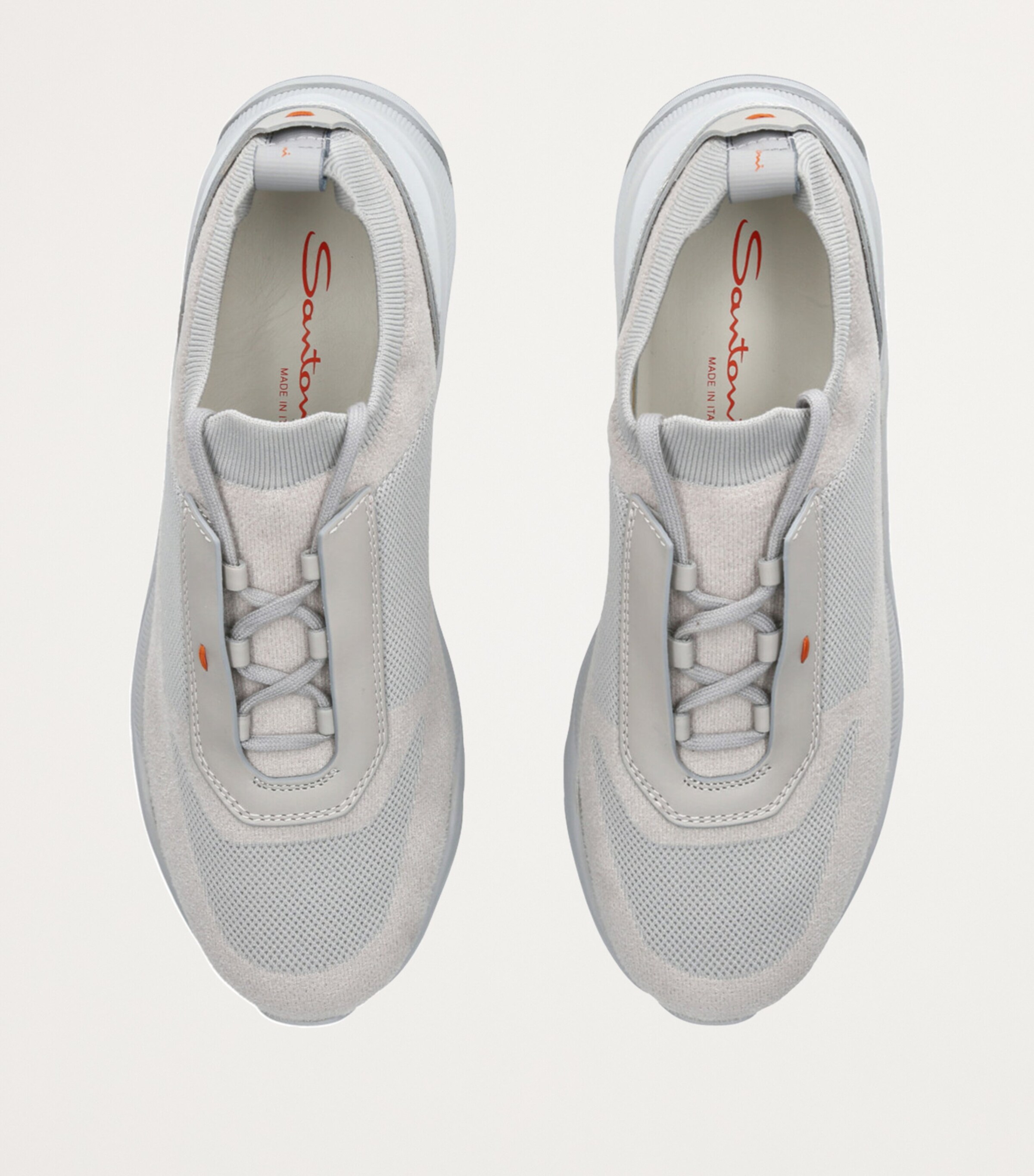 Technical-Knit Runner Sneakers GREY Image 4