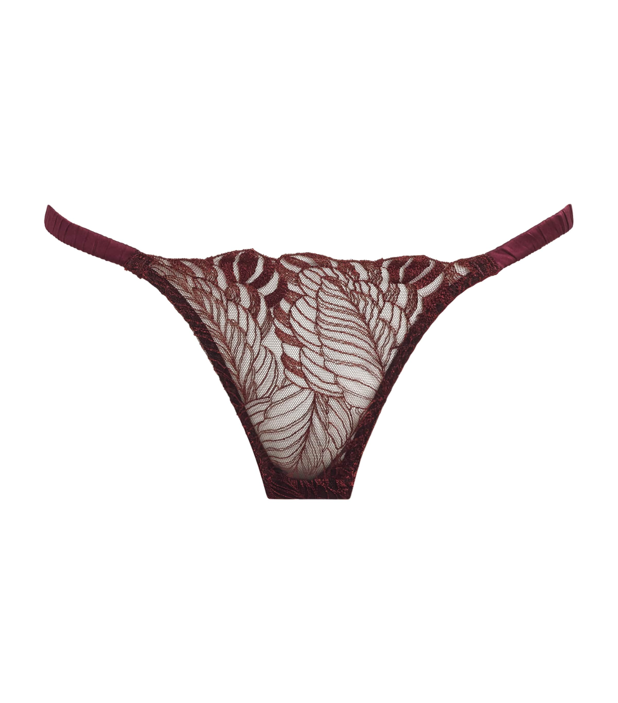 Coco De Mer Brazilian Briefs In Purple