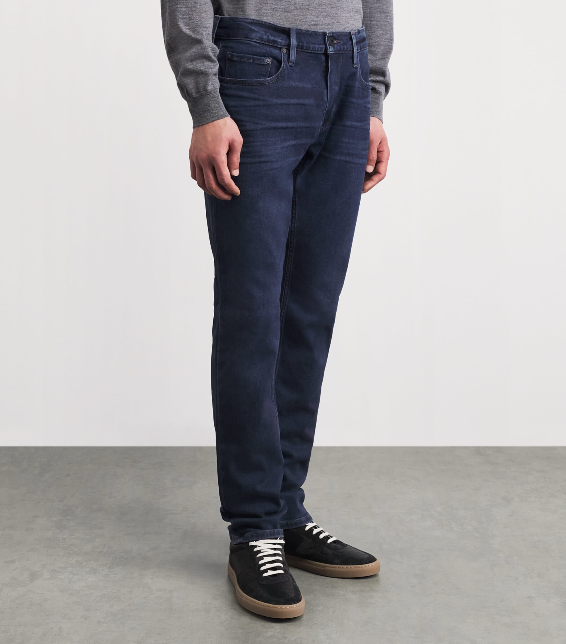 PAIGE Mens Lennox Slim Jeans Jenkins Image 3
