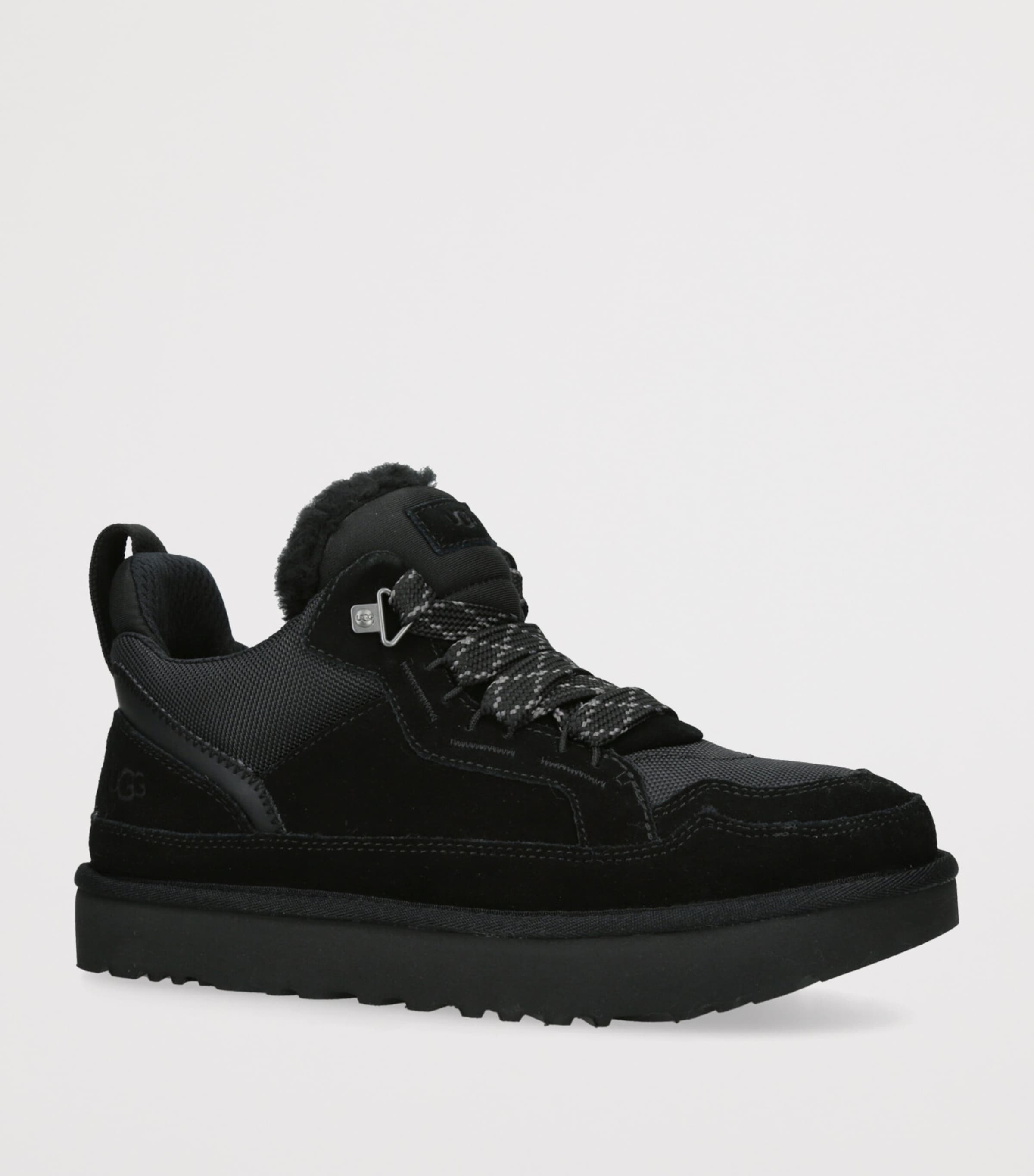 Suede Lowmel Sneakers BLACK Image 3