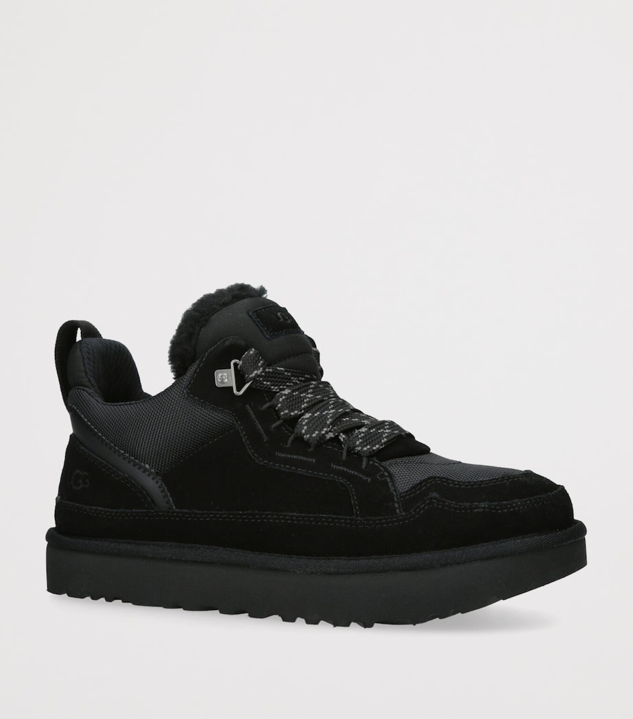 Suede Lowmel Sneakers BLACK Image 3
