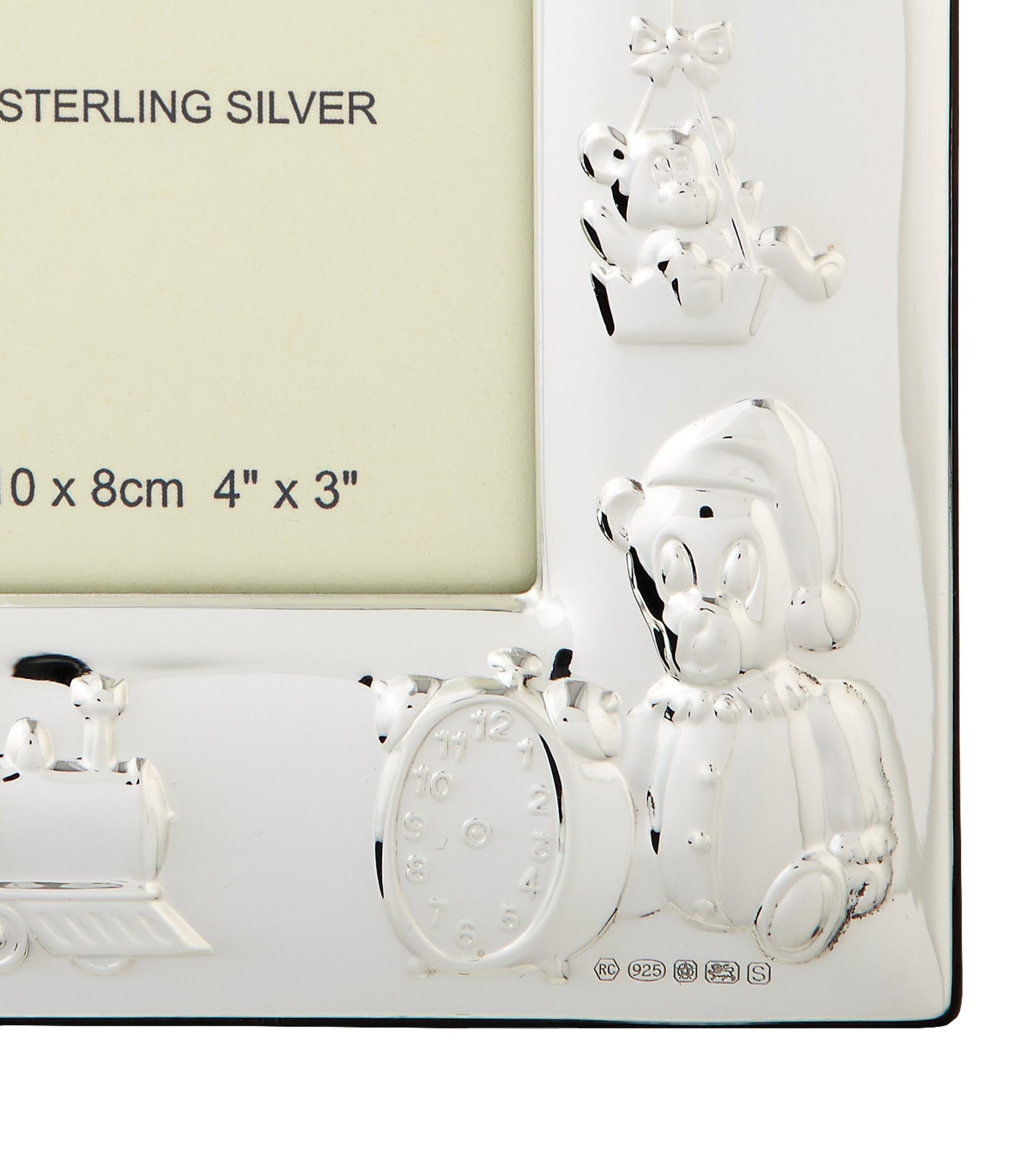 Sterling Silver Toy Frame (4'' x 3'') SILVER Image 2