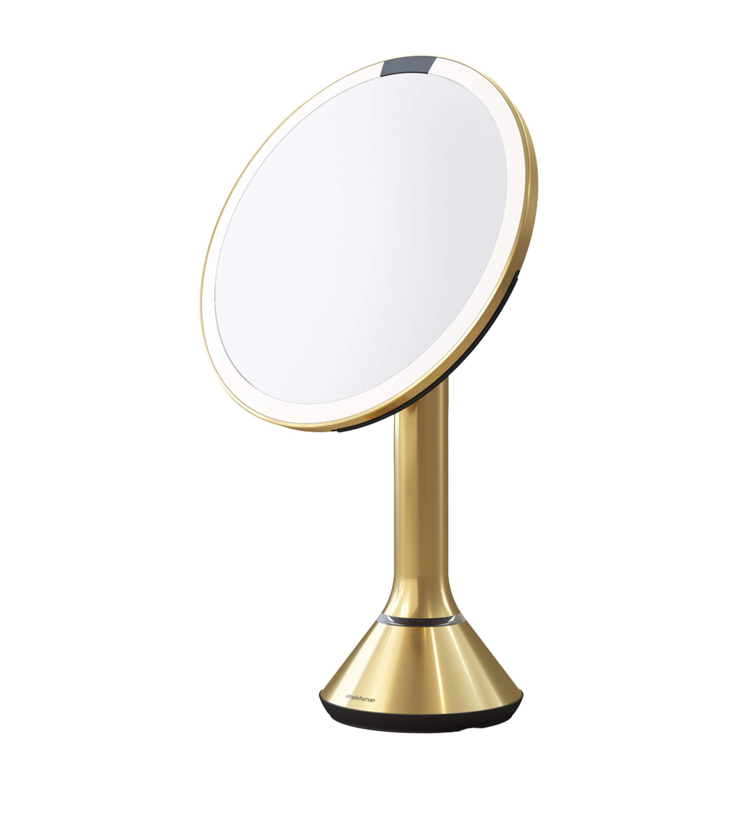 Simplehuman Round Sensor Touch Mirror Brass Stn Steel Image 3