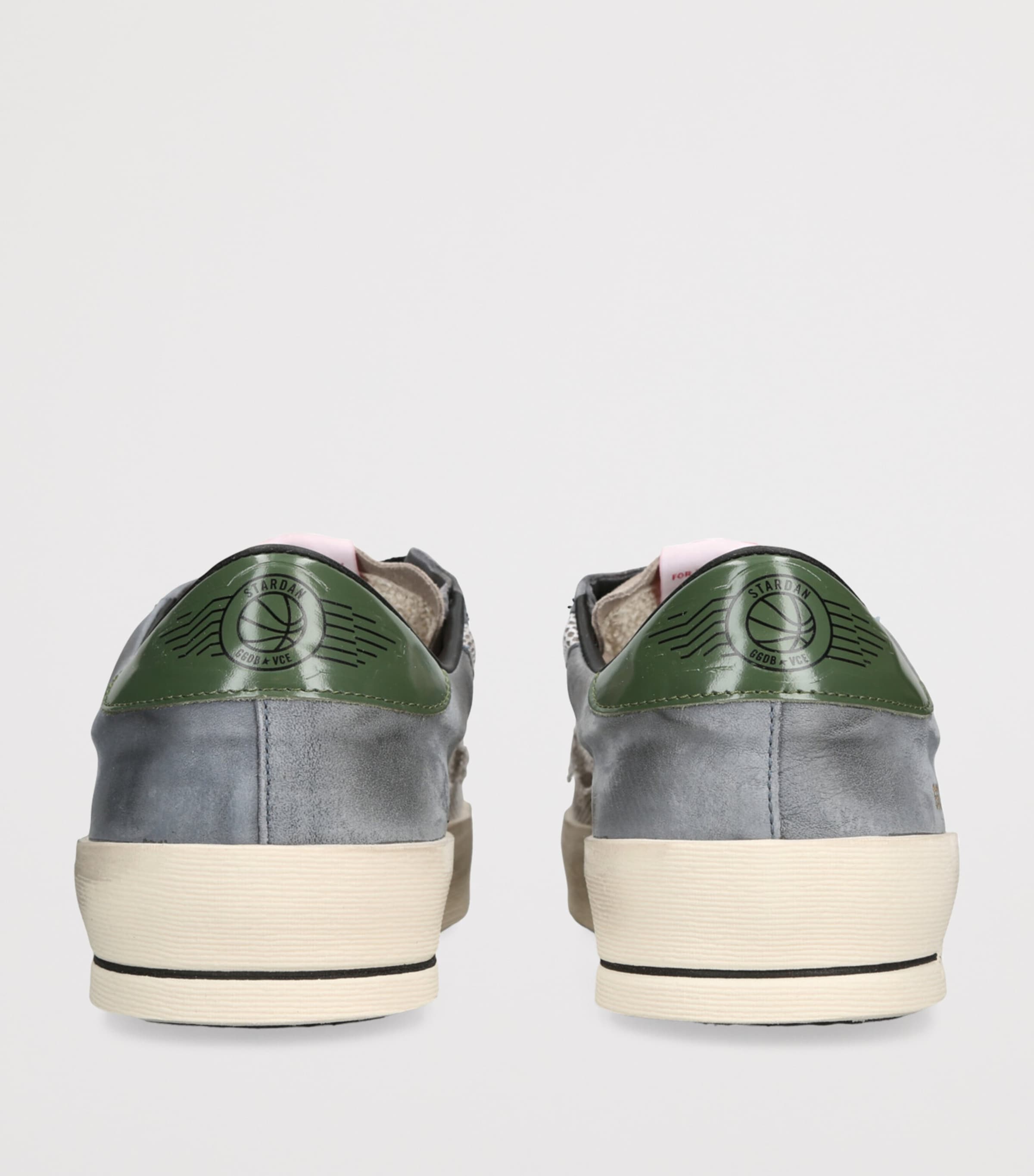 Golden Goose Suede Stardan Sneakers Taupe Comb Image 2