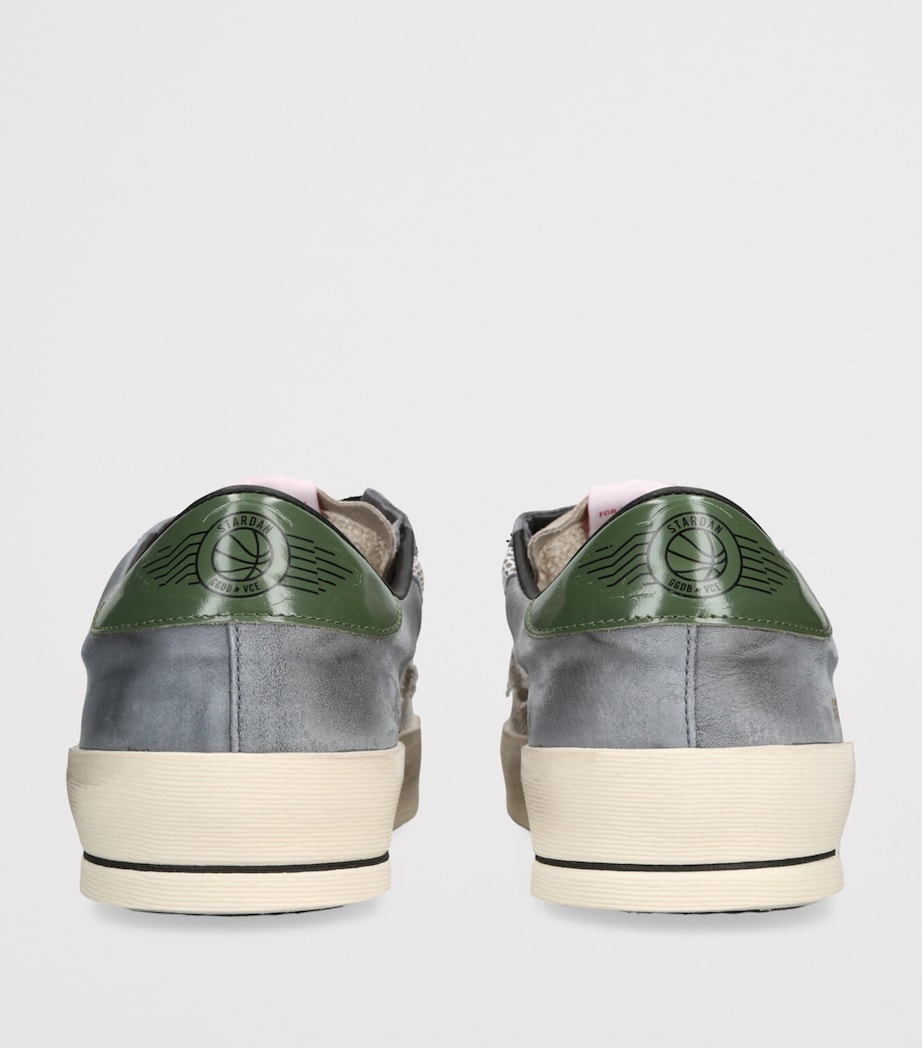 Golden Goose Suede Stardan Sneakers Taupe Comb Image 2