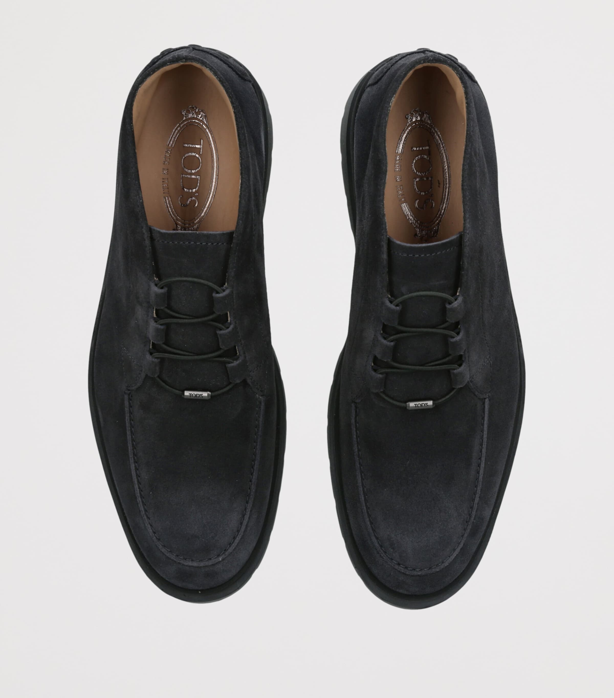 Tod's Suede Ankle Boots Black Image 3