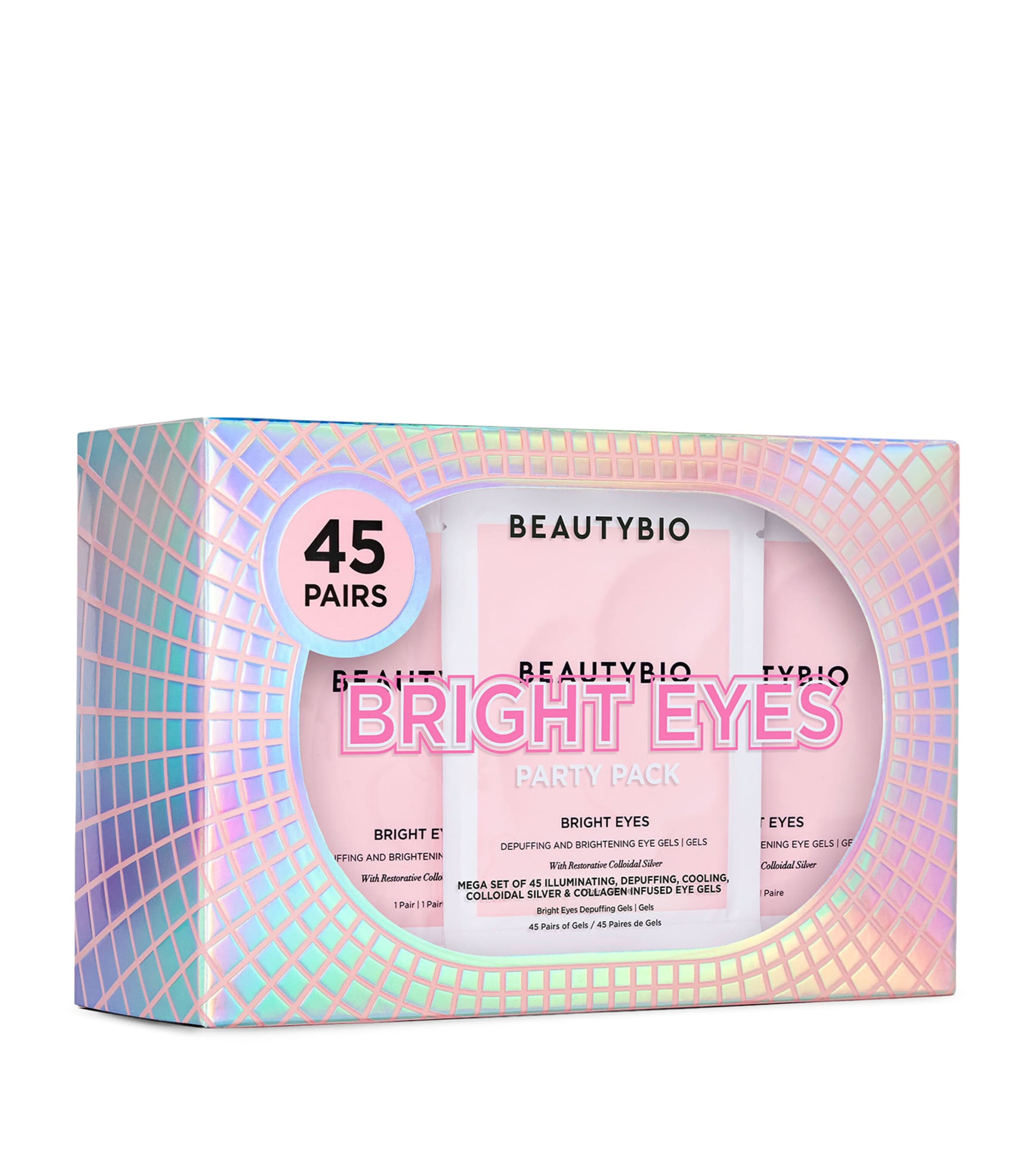 Beautybio Bright Eyes Eye Gel Patches In White