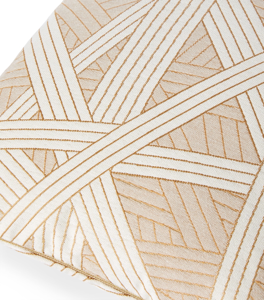 Missoni Home Nastri Cushion (40cm x 40cm) Beige/wht Image 2