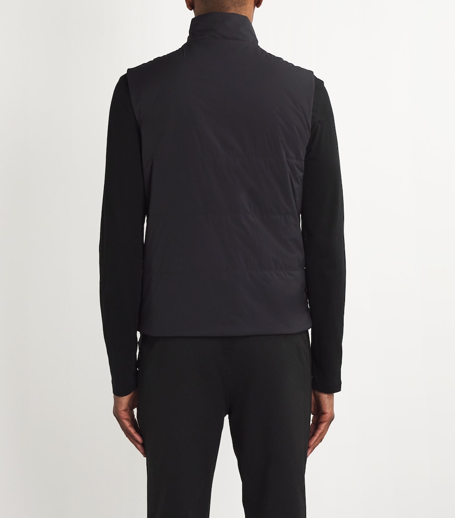 VUORI Mens Echo Gilet Black Blk Image 4