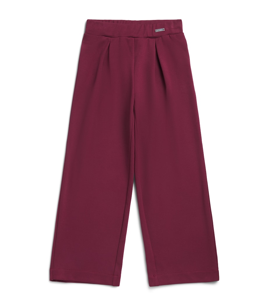 Monnalisa Pleated Wide-Leg Trousers (2-12 Years) Susina Image 1