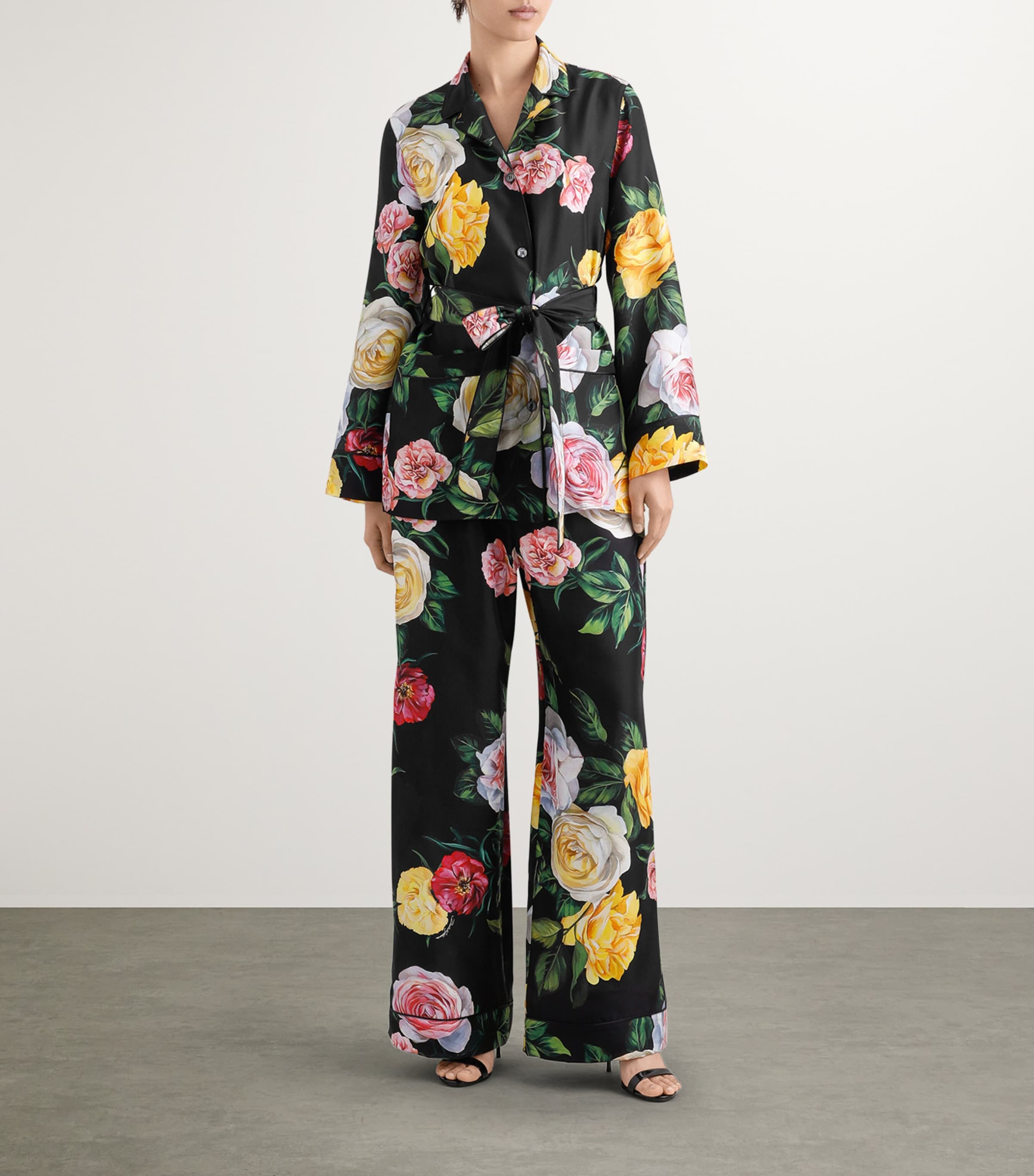 Silk Floral Shirt HN5IY-PEONIE/ROSE F. Image 2