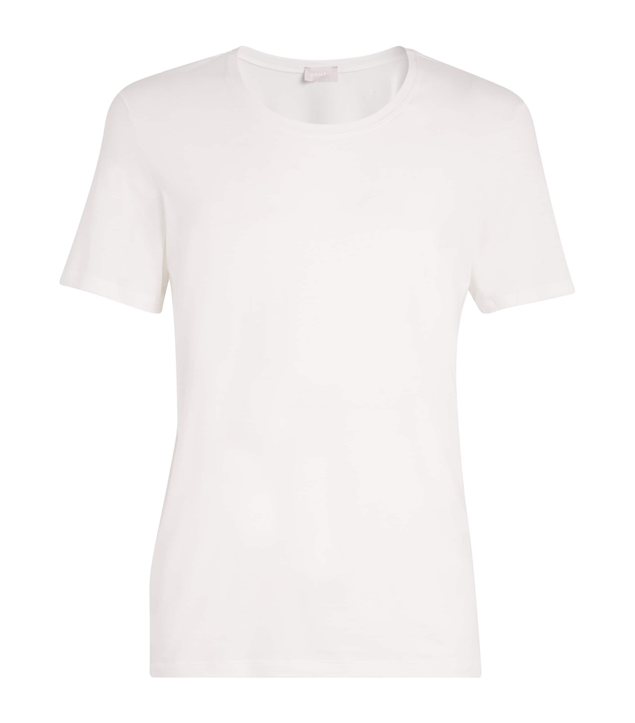 Hanro Cotton Superior Short Sleeve T-Shirt | Men Clothing | Nightwear | Pyjamas | Designers | Hanro