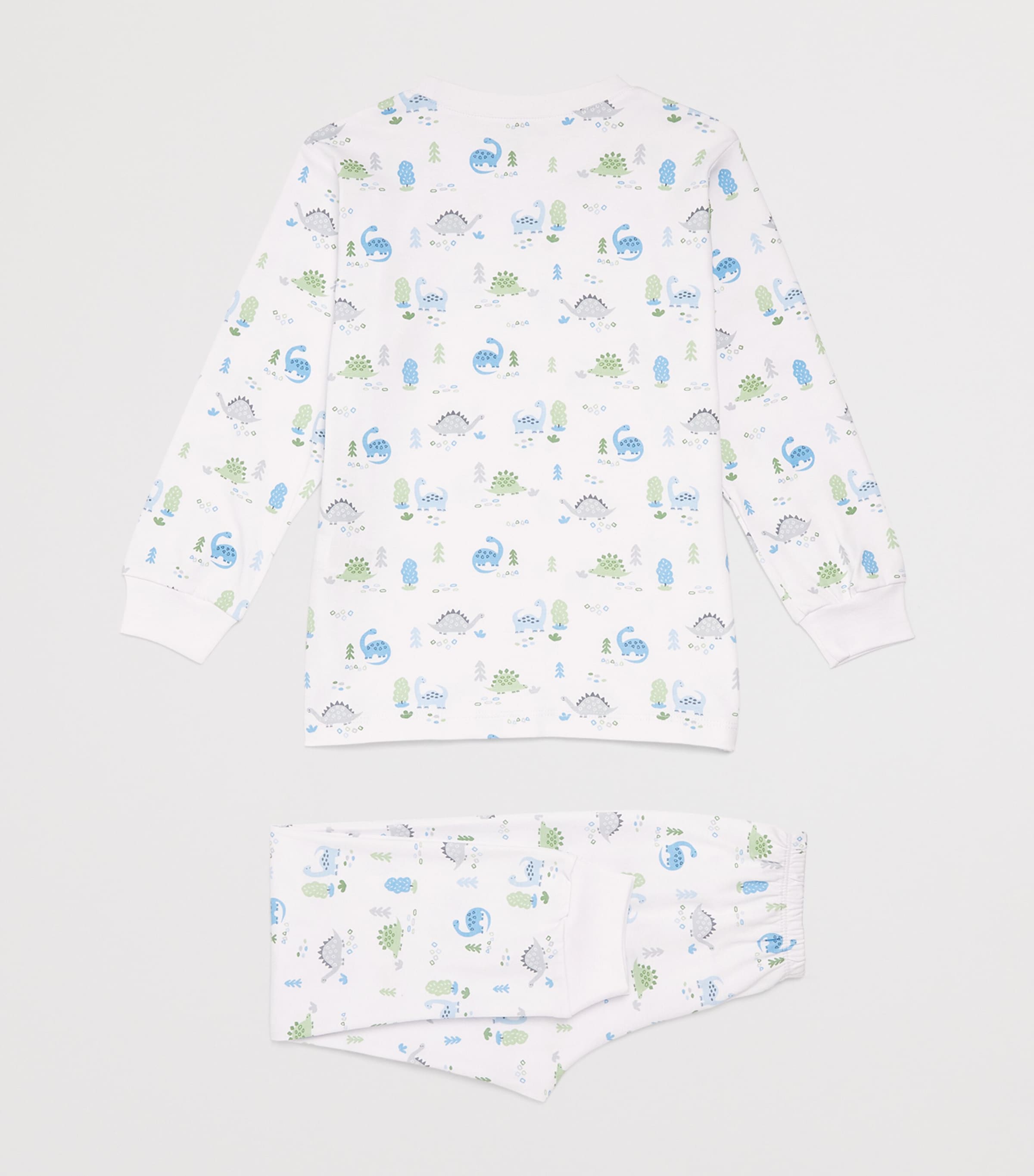 Pima Cotton Dinosaur Era Pyjamas (2-6 Years) K999 MULTI Image 2