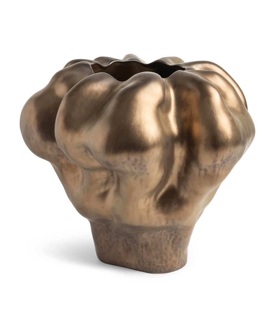 L'Objet Porcelain Timna Vase (15cm) Bronze Image 2