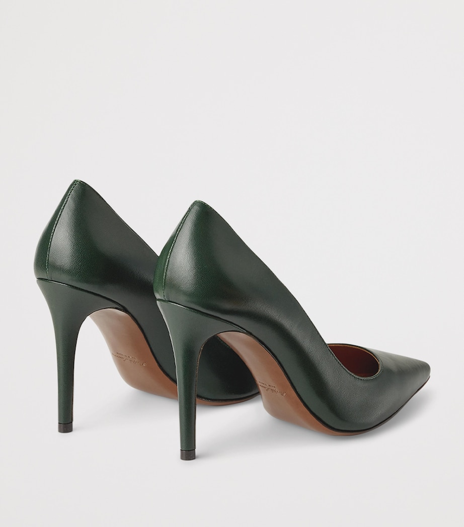 Goatskin Tenney Pumps 95 DARK RACING GREEN Image 2