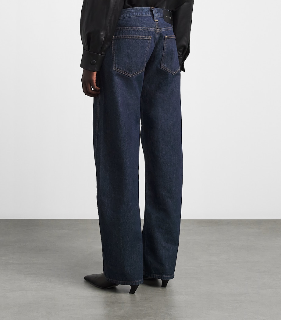 Khaite Womens Karo Straight Jeans Benson Image 5