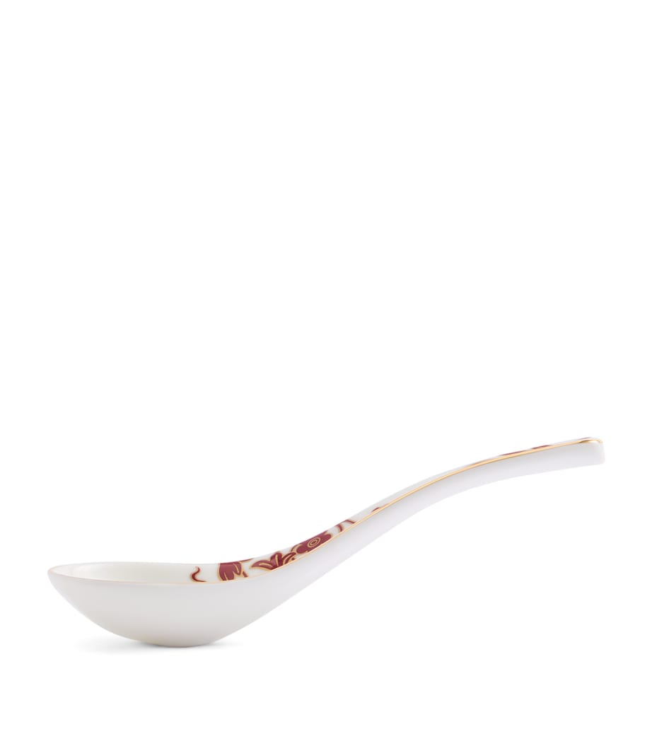 Set of 2 Soup Spoons RED Image 5