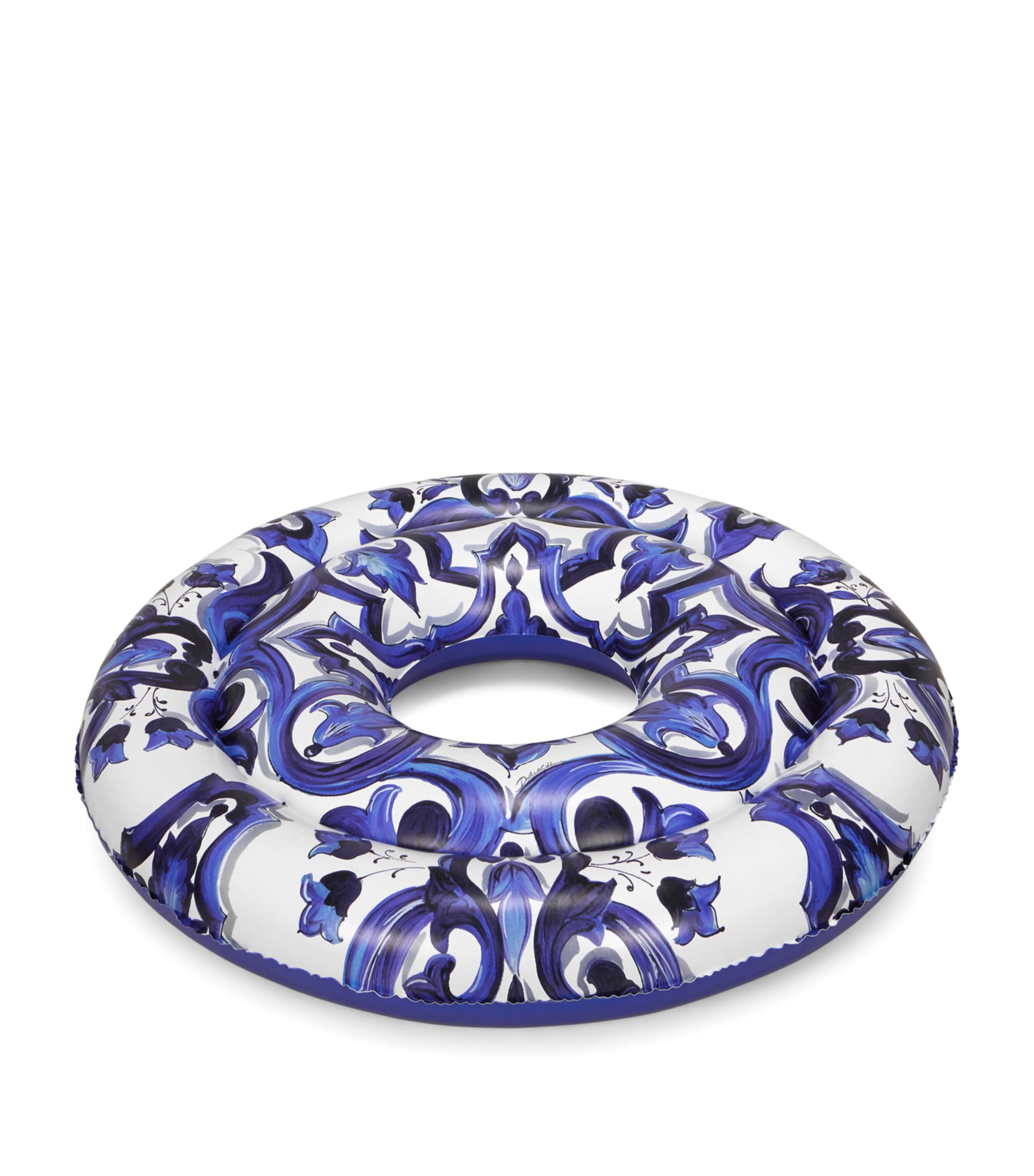 Dolce&Gabbana Casa Blu Mediterraneo Inflatable Pool Ring (130cm) Blu Mediterran Image 3