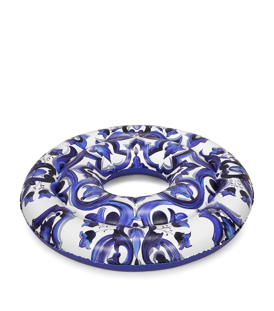 Dolce&Gabbana Casa Blu Mediterraneo Inflatable Pool Ring (130cm) Blu Mediterran Image 3