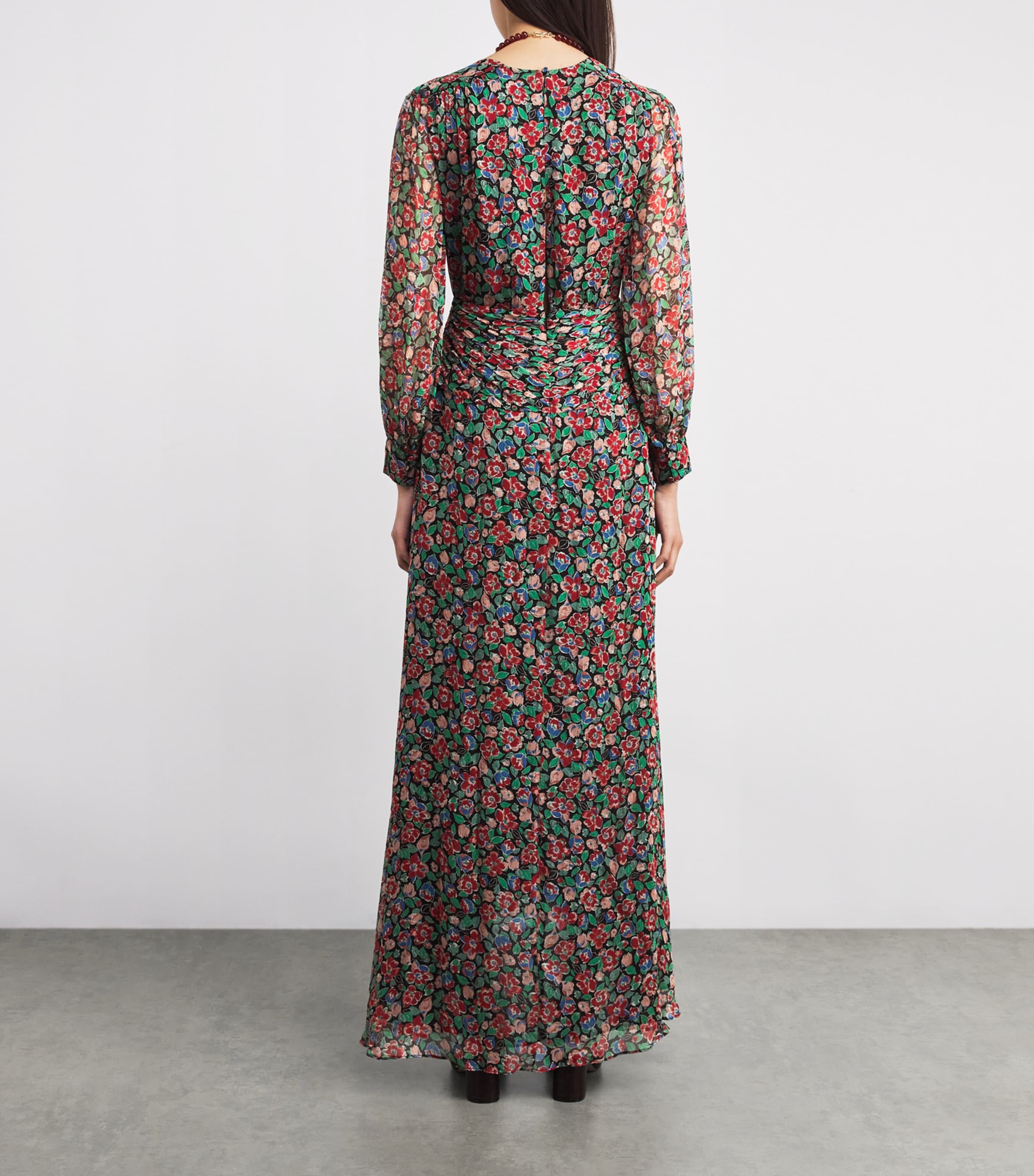 Floral Jeannie Maxi Dress JEANNIE BLOOM CHARCL Image 3