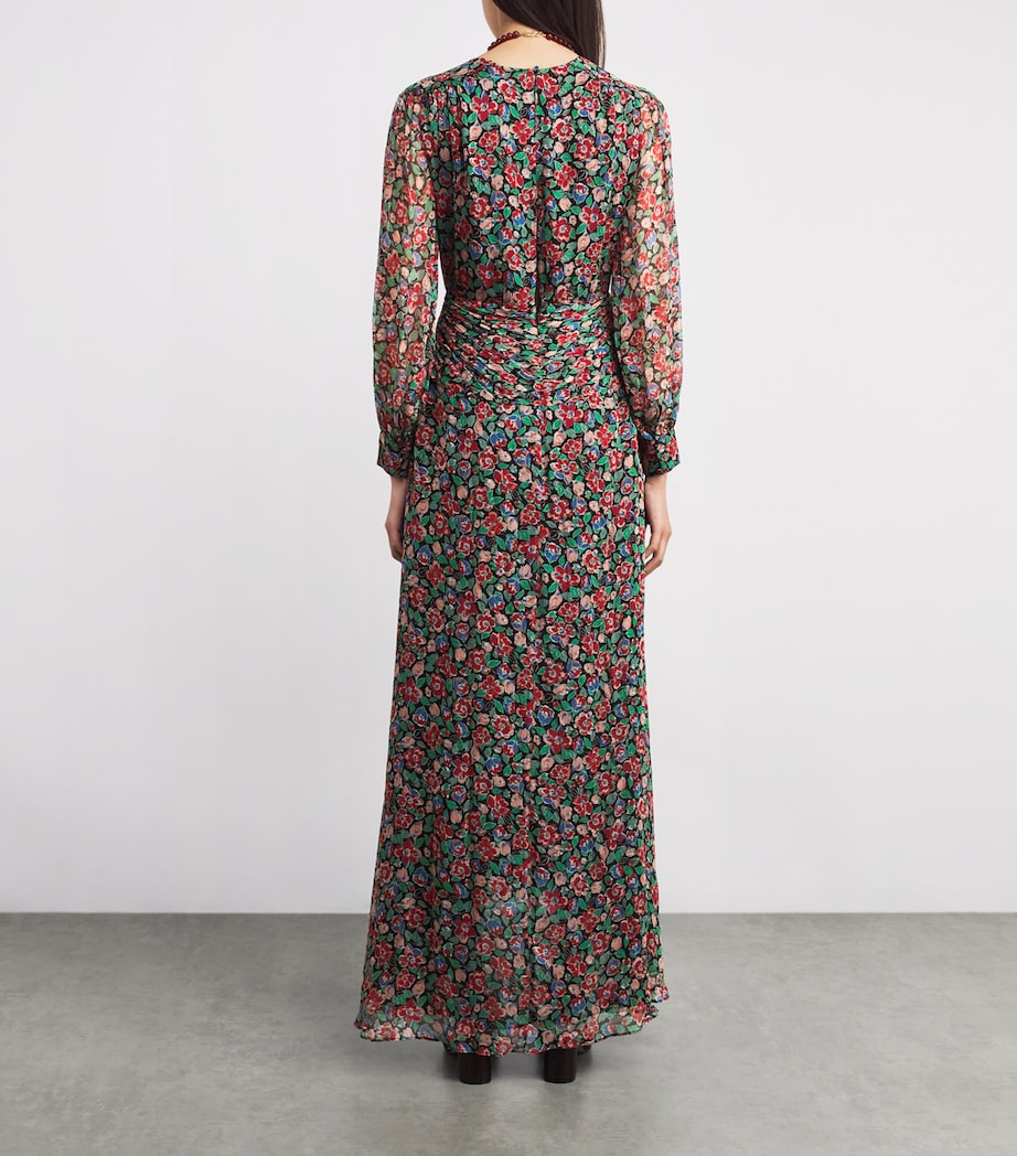 Floral Jeannie Maxi Dress JEANNIE BLOOM CHARCL Image 3