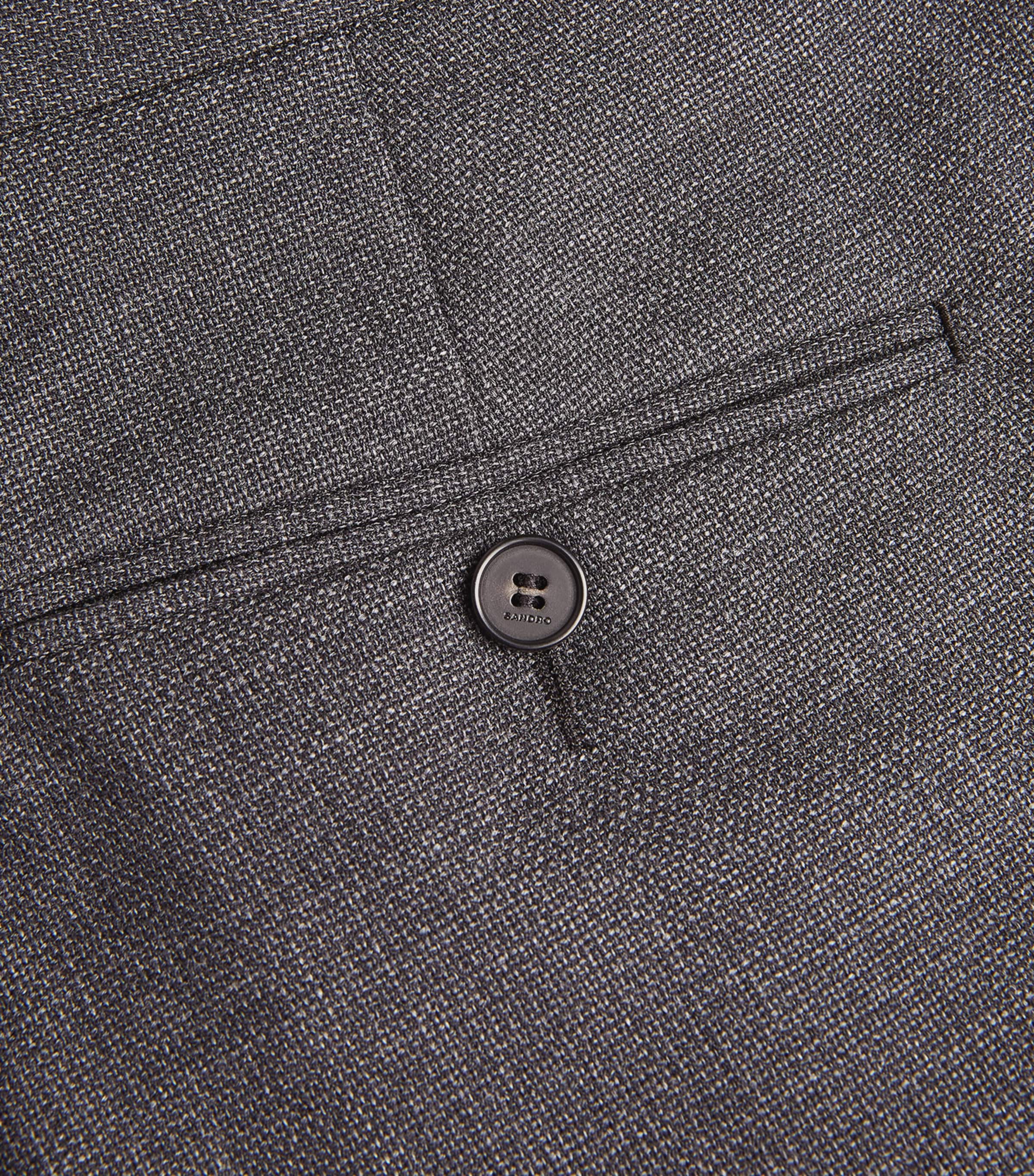 Wool-Rich Tailored Trousers WHITE Image 5