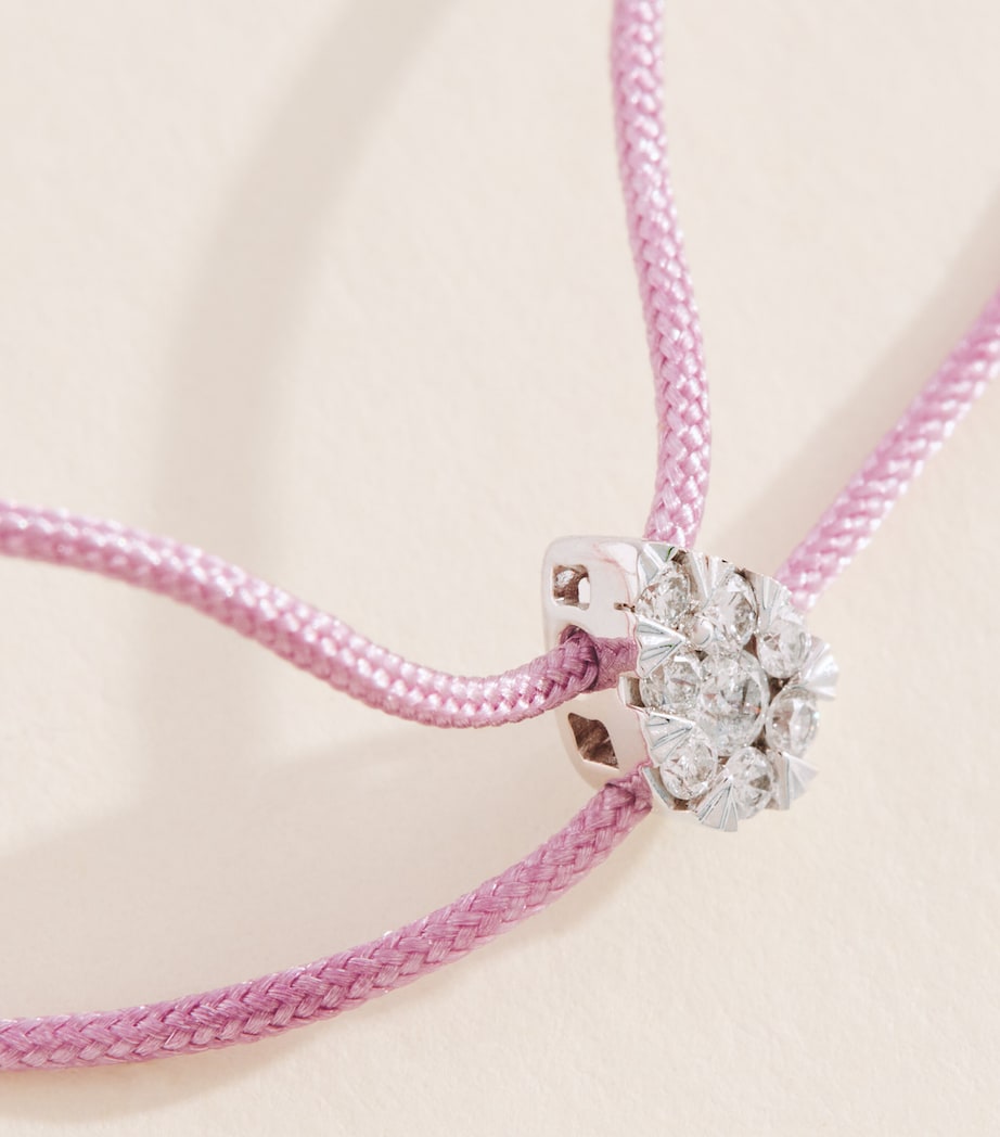 Persée White Gold and Diamond Danaé Cord Bracelet White Gold Image 4