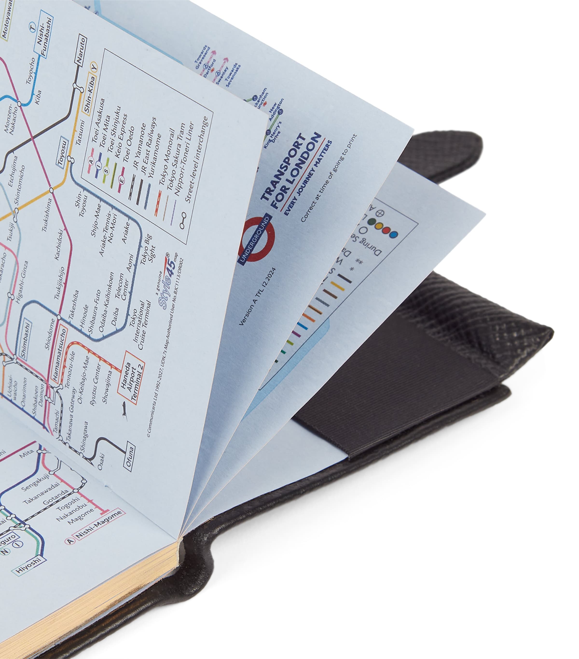 Panama Leather 2026 Weekly Diary BLACK Image 7