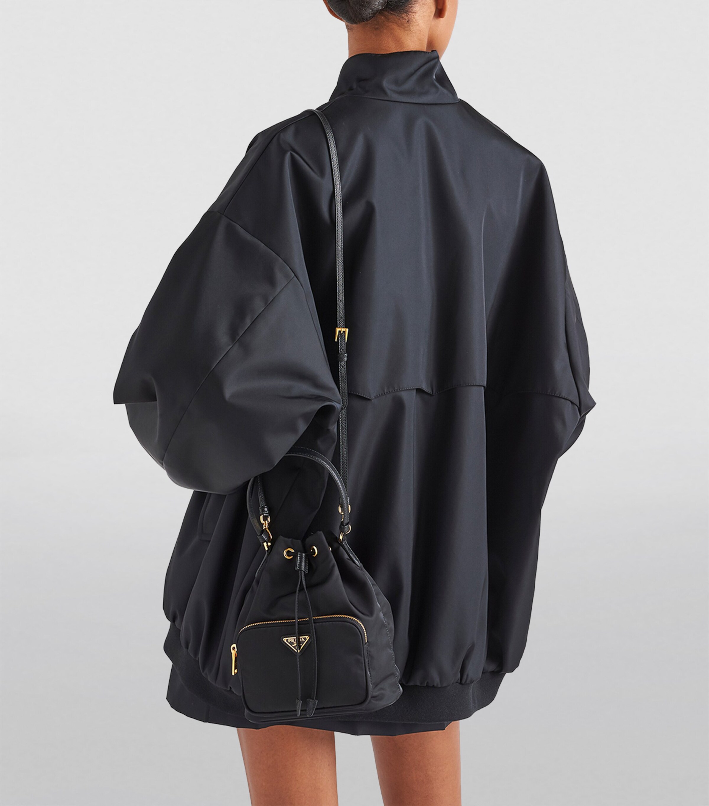 Re-Nylon Duet Bucket Bag F0002 Image 2