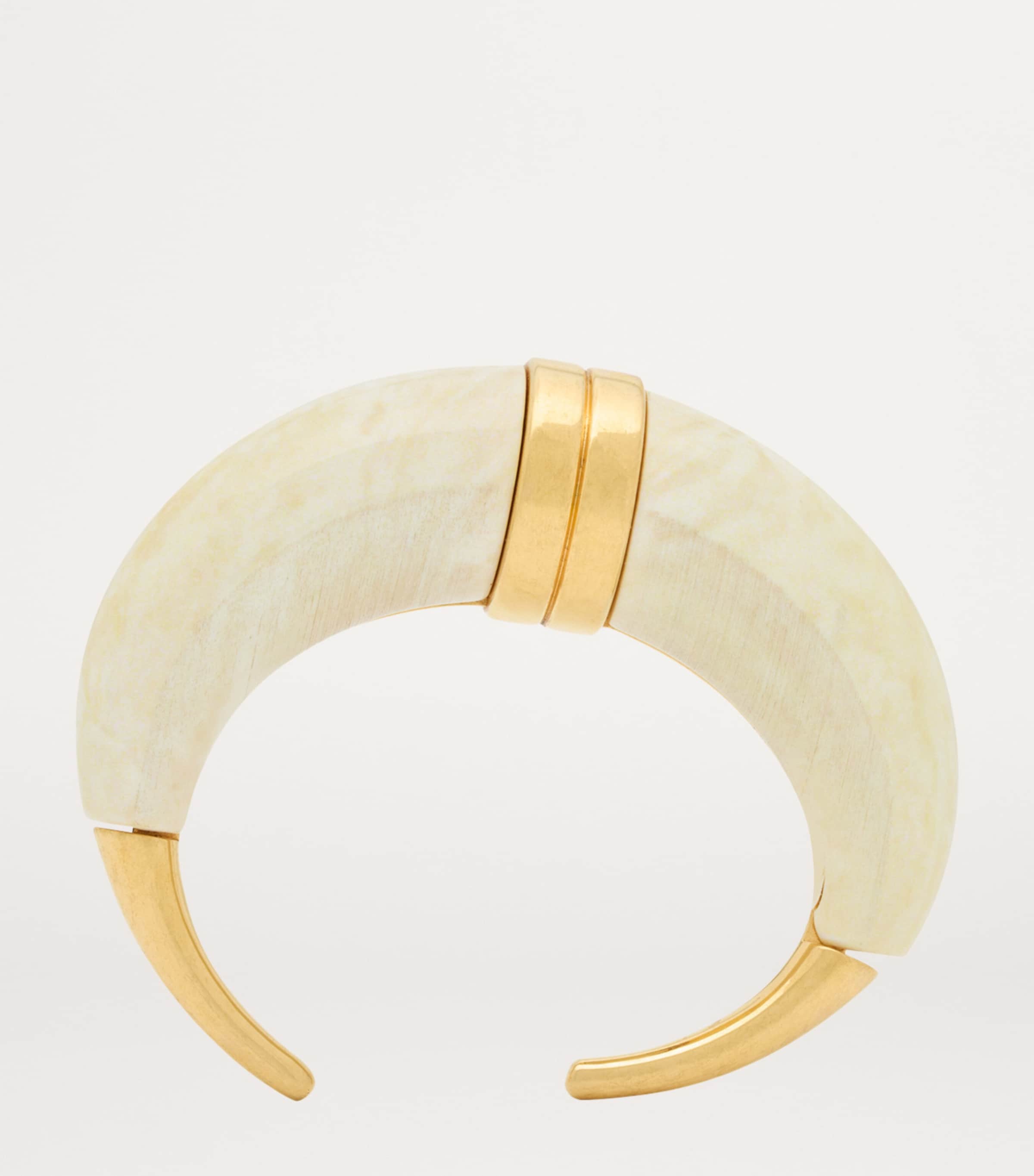 【Saint Laurent】ホーンバングル Saint Laurent Horn Bangle | Harrods US