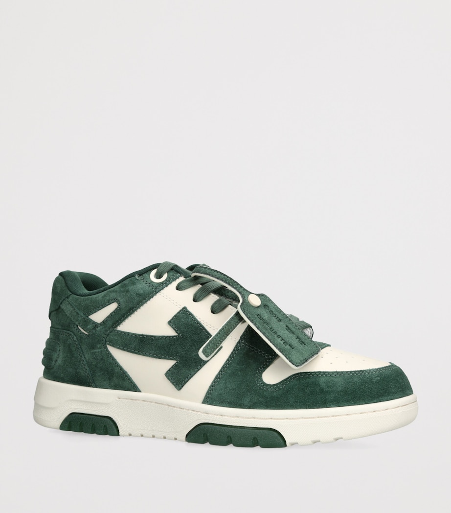 Suede Out of Office Sneakers DARK GREEN Image 3