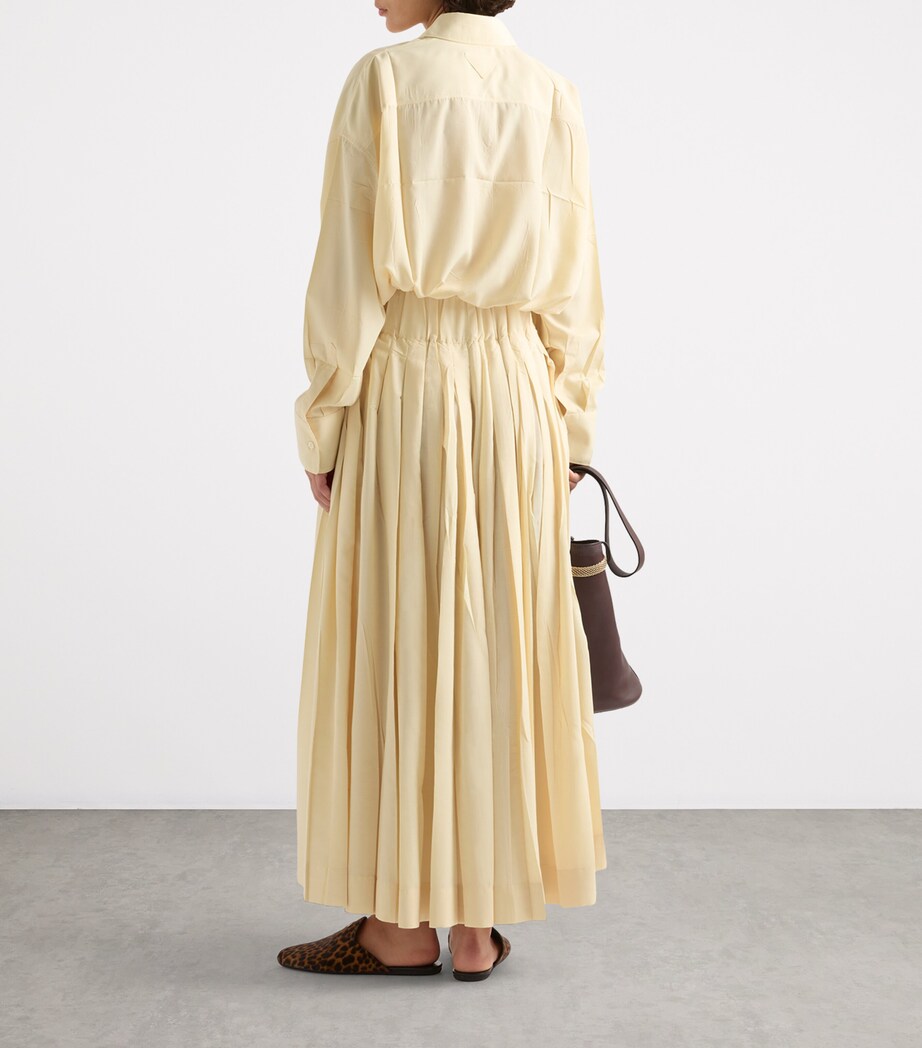 Technical Canvas Oversized Shirt F0061 Image 5