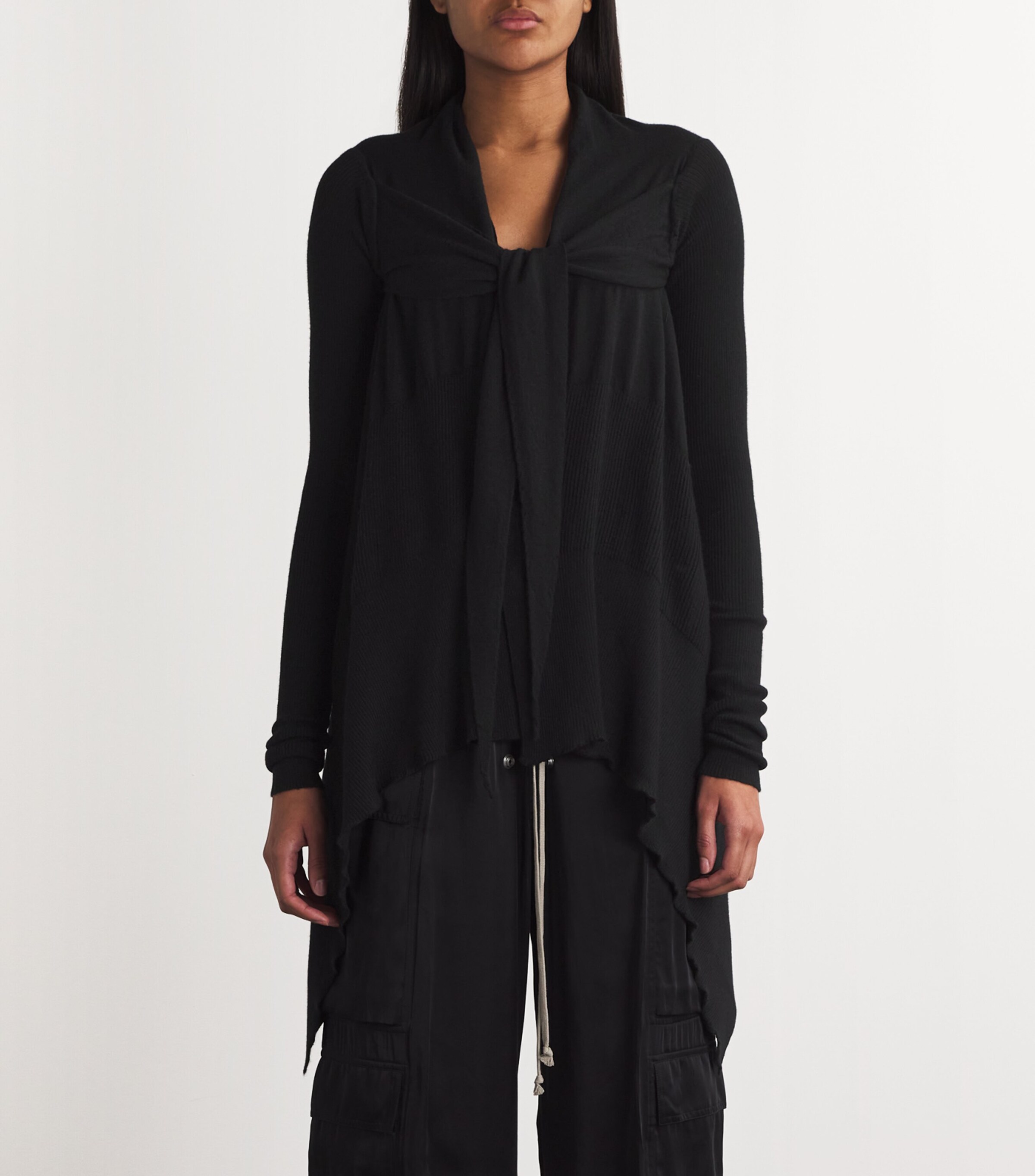 Rick Owens カーディガン Rick Owens Cashmere Wrap Cardigan | Harrods US