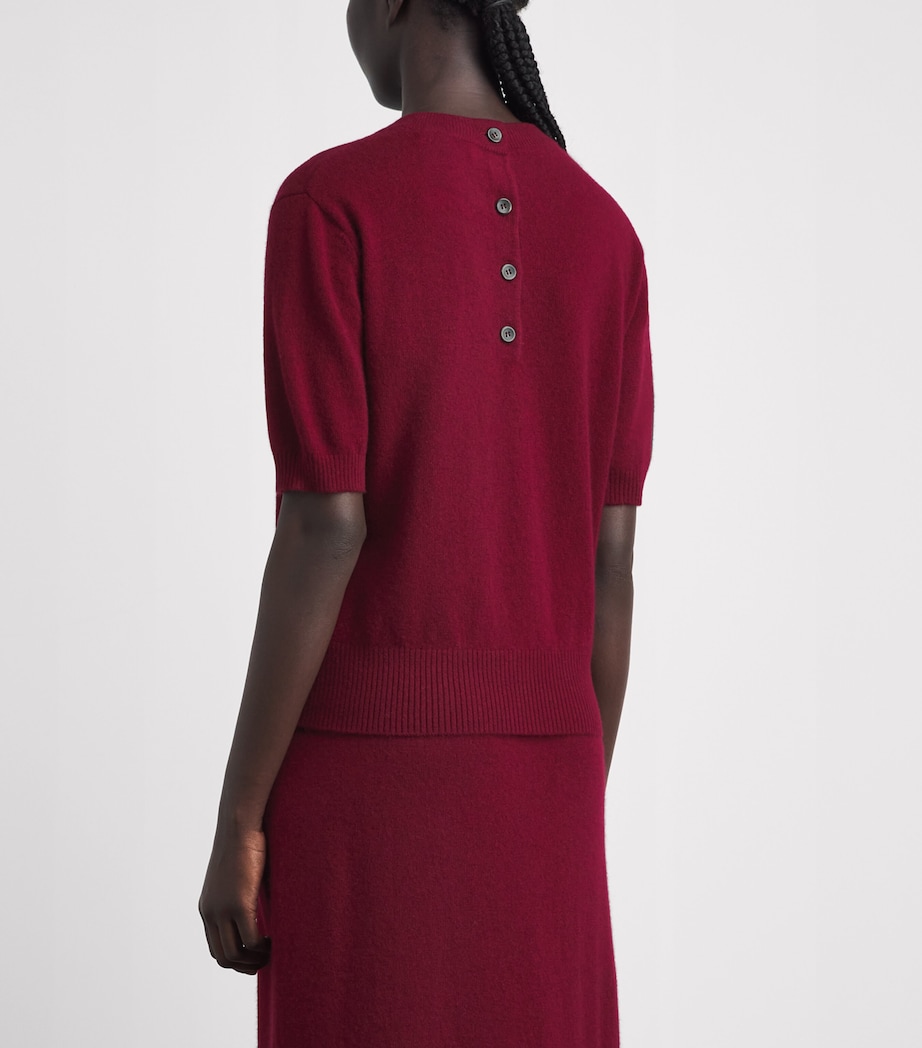 Altuzarra Womens Cashmere Otto Sweater Grenache Image 5
