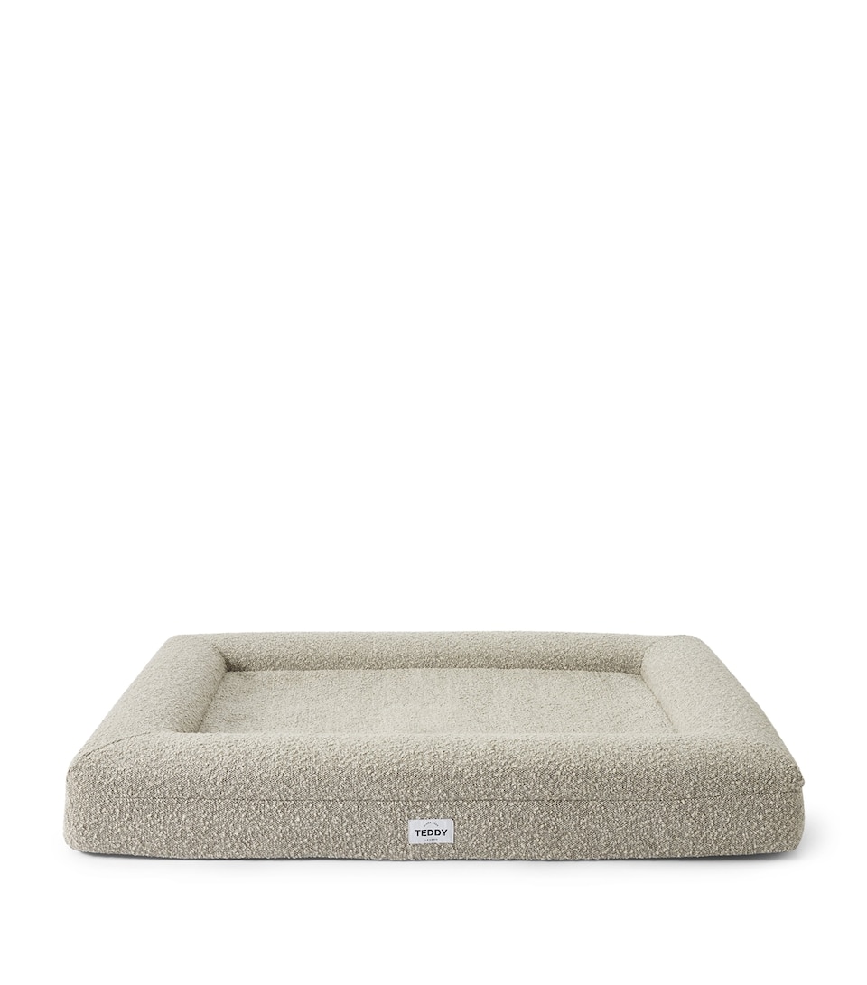 Large Bouclé Dog Bed Cover