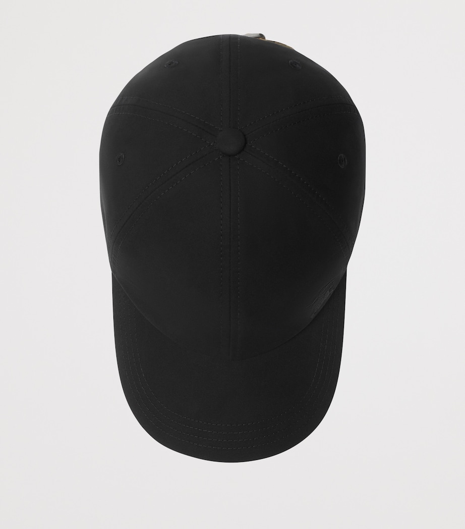 Cotton Gabardine EKD Cap BLACK/SAND Image 3