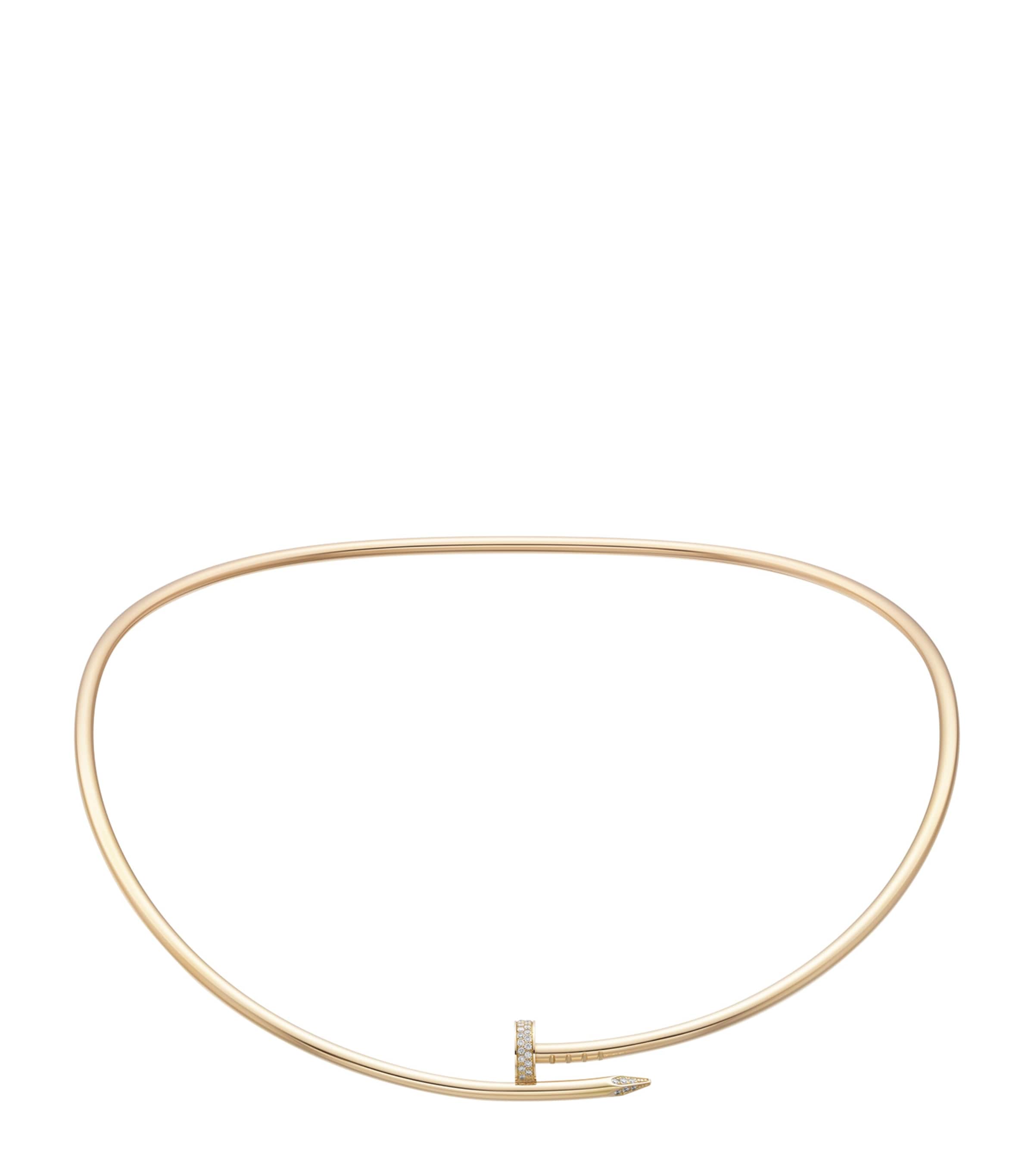 Cartier Yellow Gold and Diamond Juste un Clou Necklace Yellow Gold Image 1